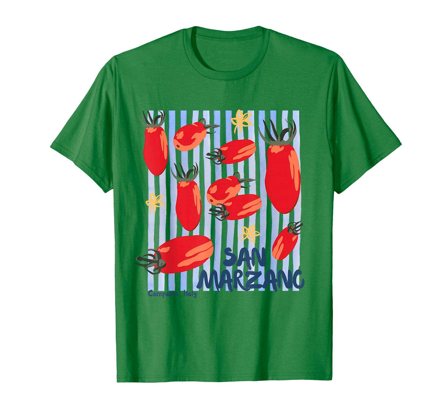 Vintage Tomato Italian Girl Summer T-Shirt