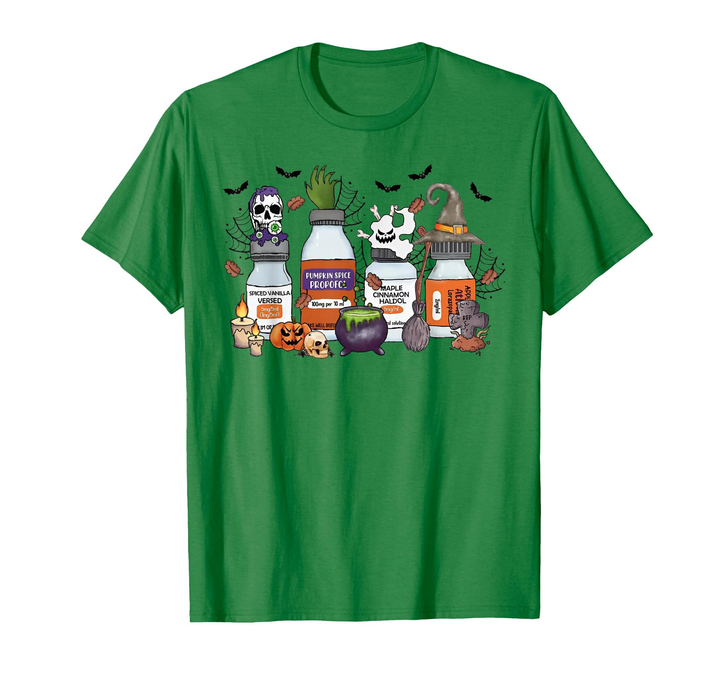Pumpkin Spice Propofol - Halloween Pharmacy Tech Nurse Pills T-Shirt