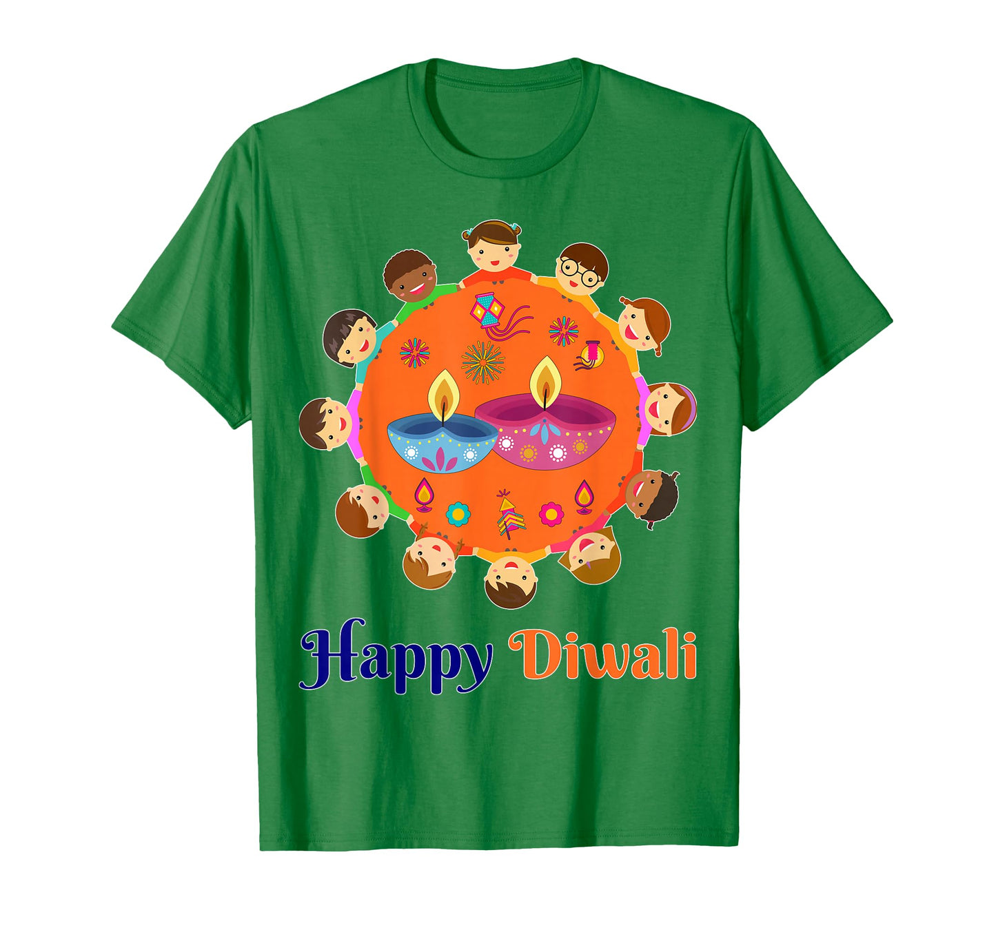 Toddler Diwali-Shirt Kid Men Women Family Hindu Happy Diwali T-Shirt