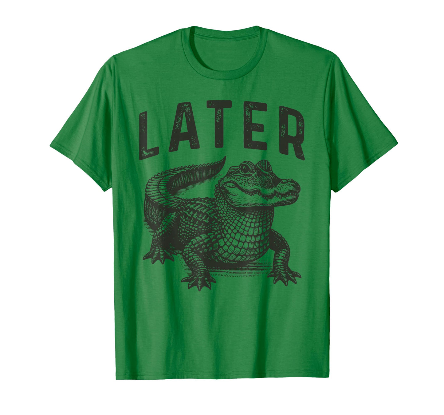 Funny Alligator Crocodile Pun for Men & Women Later Gator T-Shirt