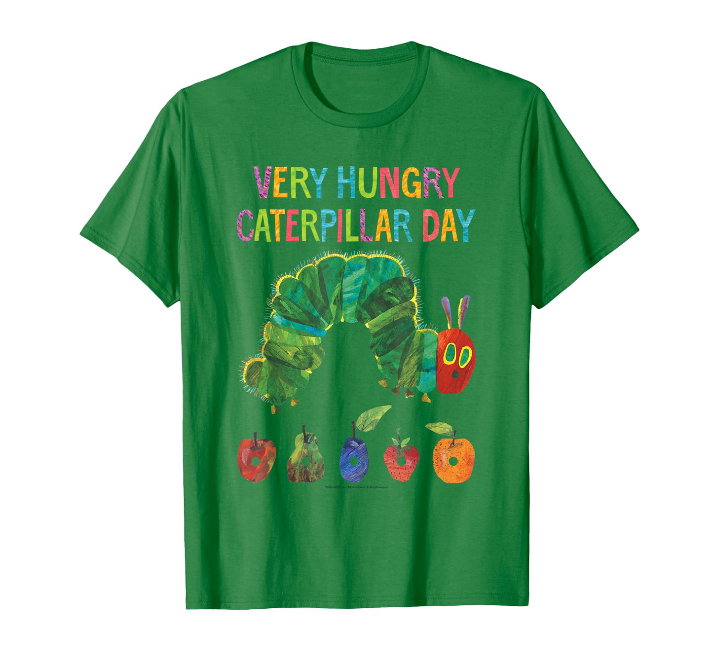 Eric Carle Very Hungry Caterpillar Day Children's Book T-Shirt