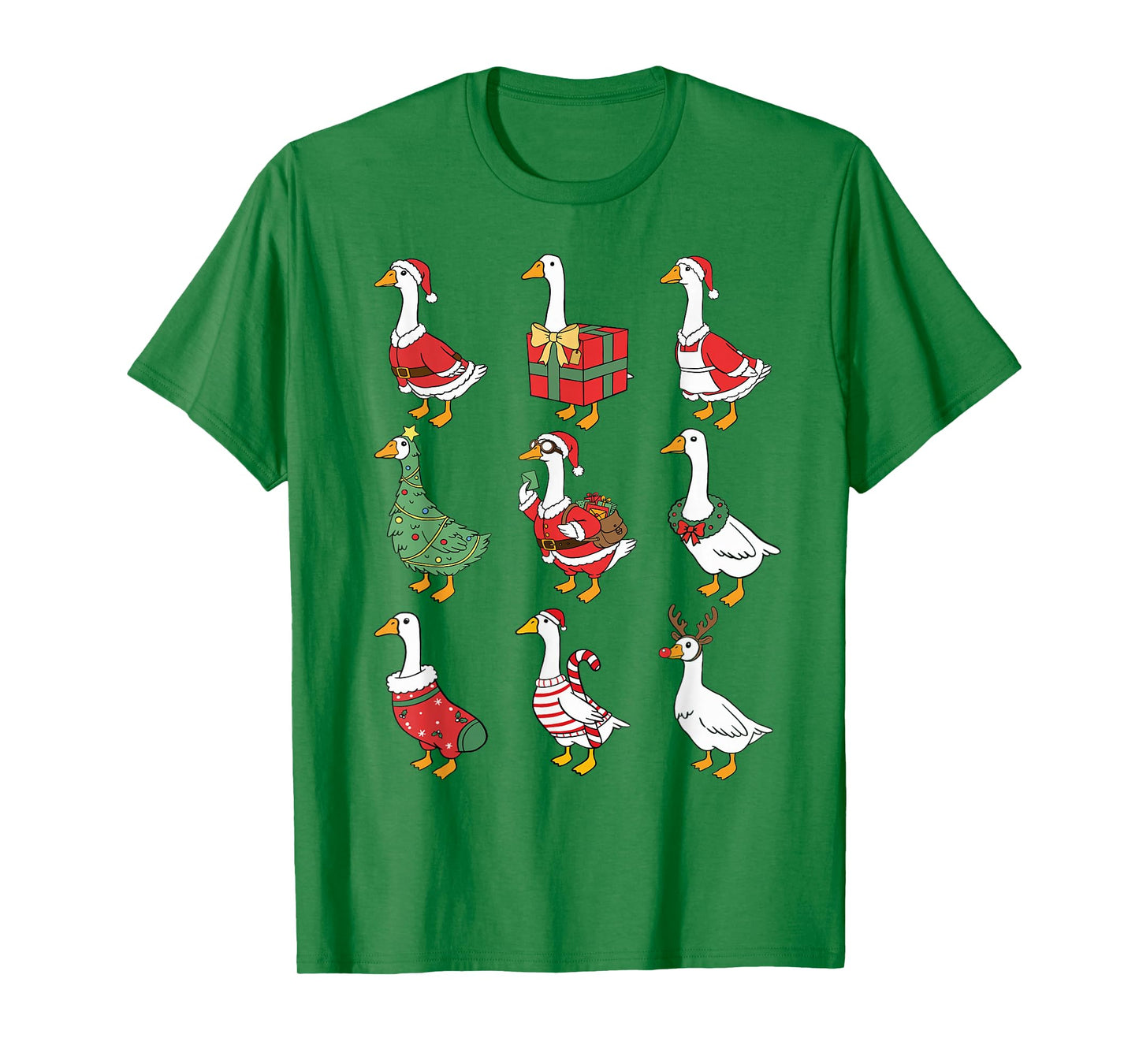 Funny Silly Gooses Costume Christmas Sqaud Collection Vibes T-Shirt