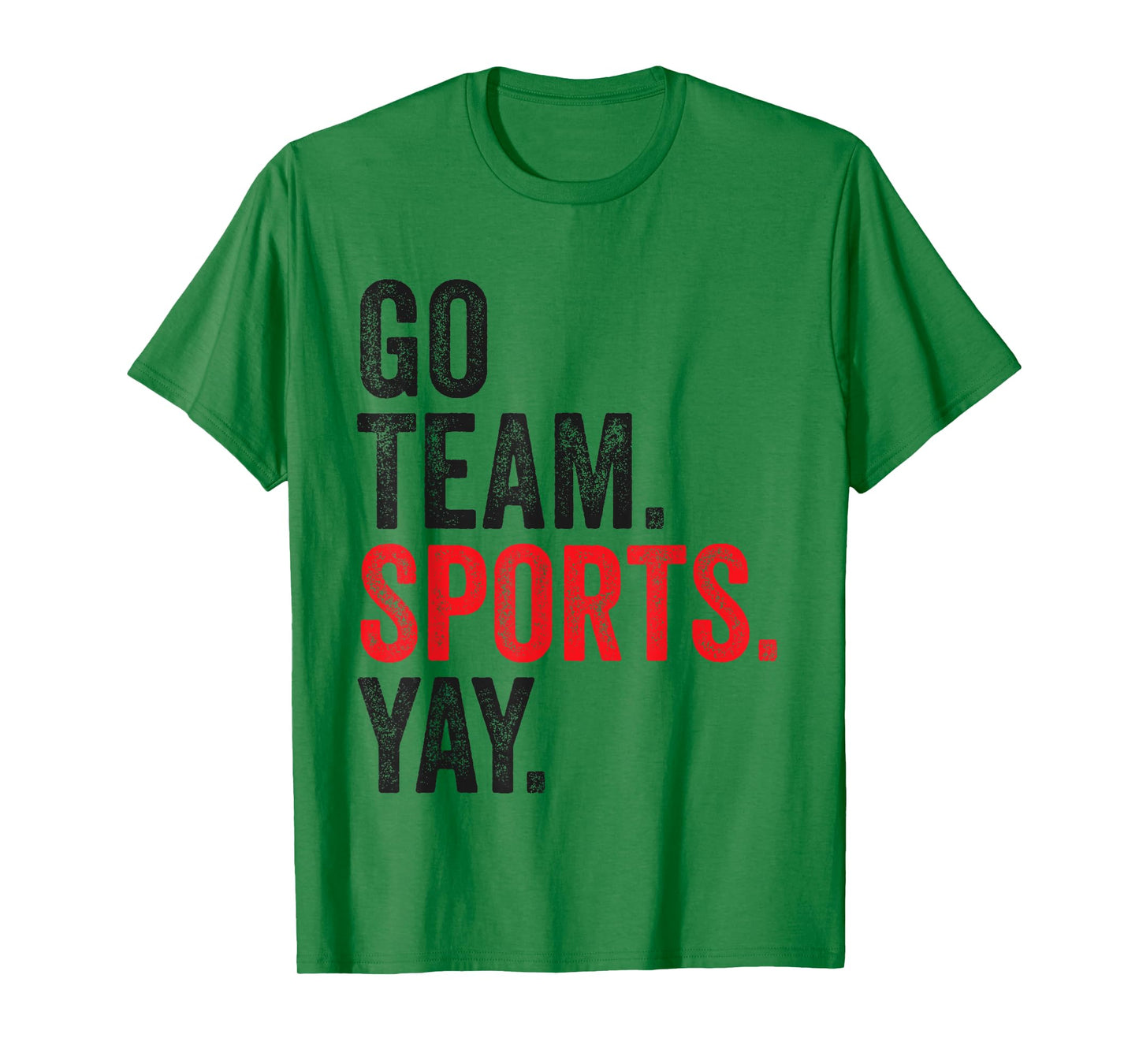 Vintage Go Team Sports Yay Funny Game Day Men Women Kids T-Shirt