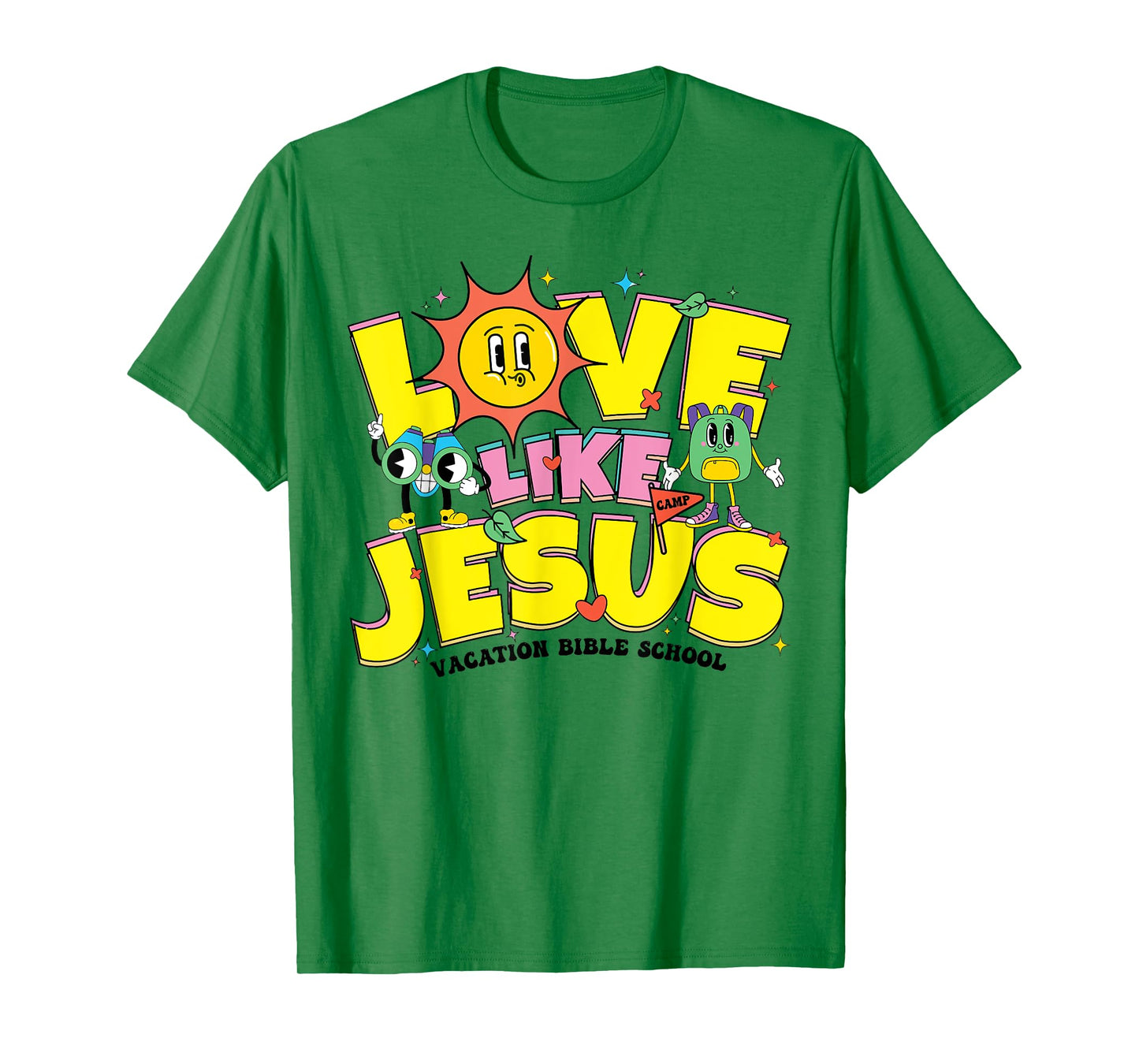 VBS 2025 Live It Out Love Like Jesus Vacation Bible School T-Shirt