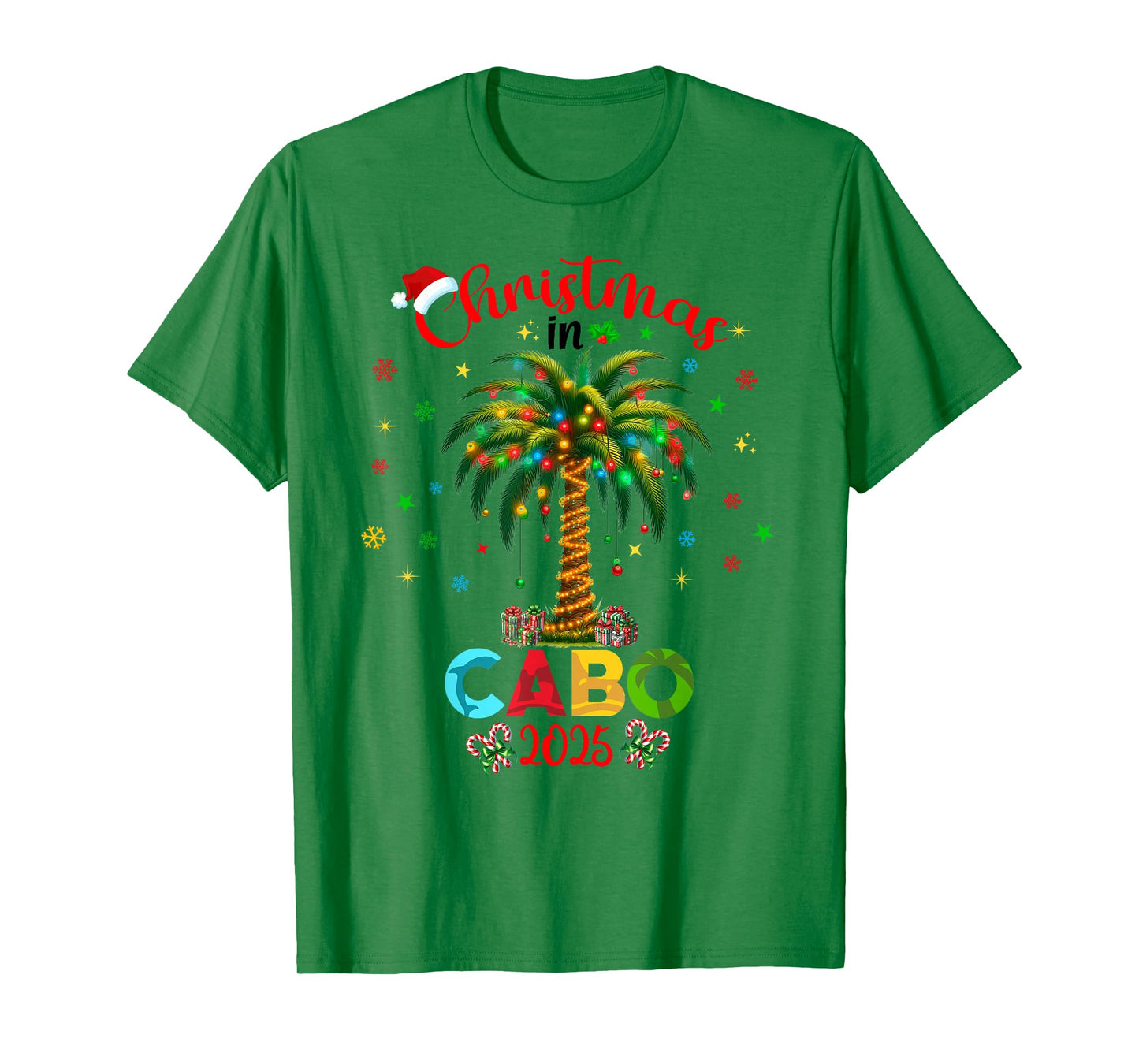 Mexico Cancun Cabo Christmas Trip Family Reunion Tropical T-Shirt