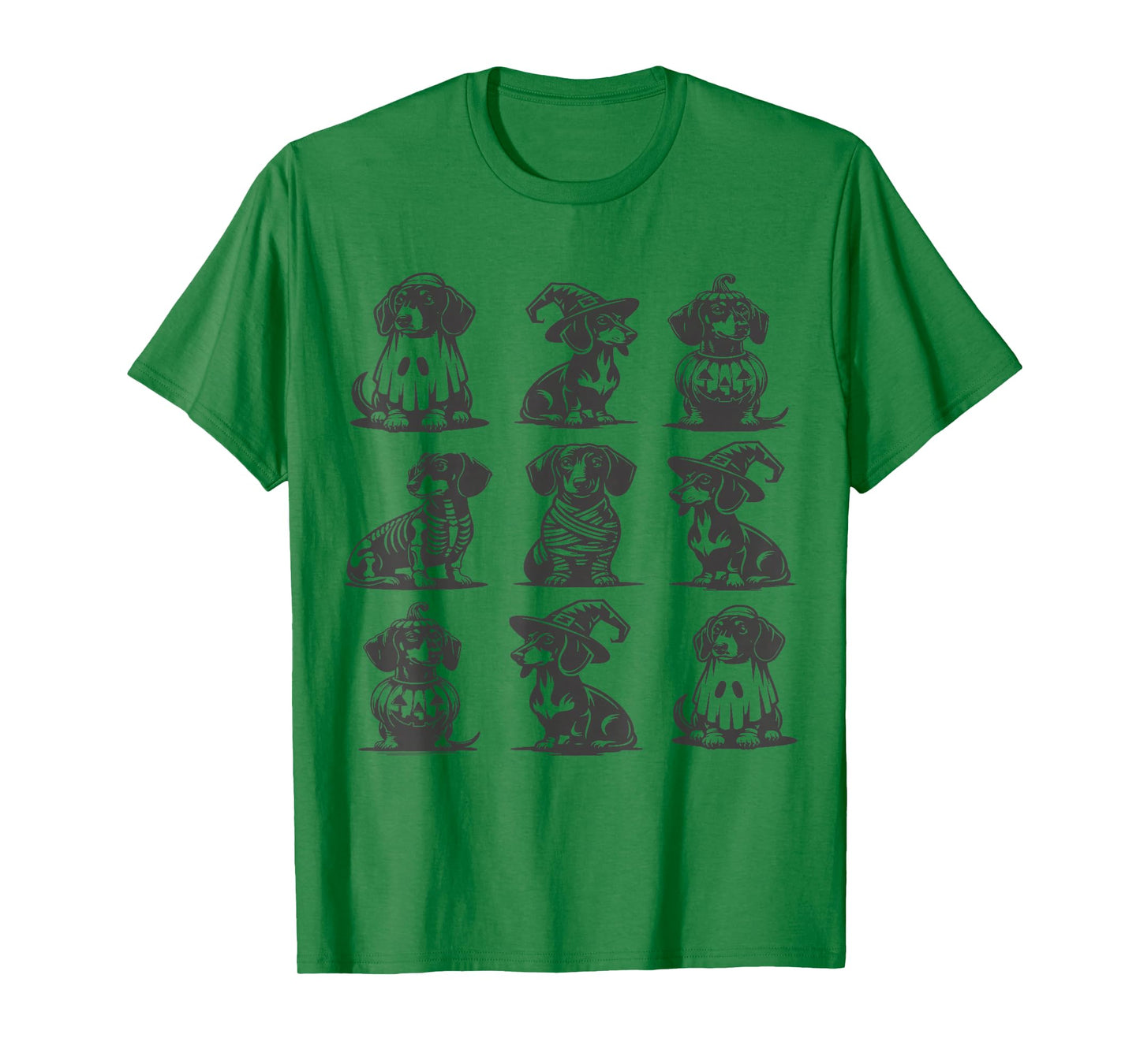 Funny Wiener Dachshund Dog Doxie Mom Fall Halloween Women T-Shirt