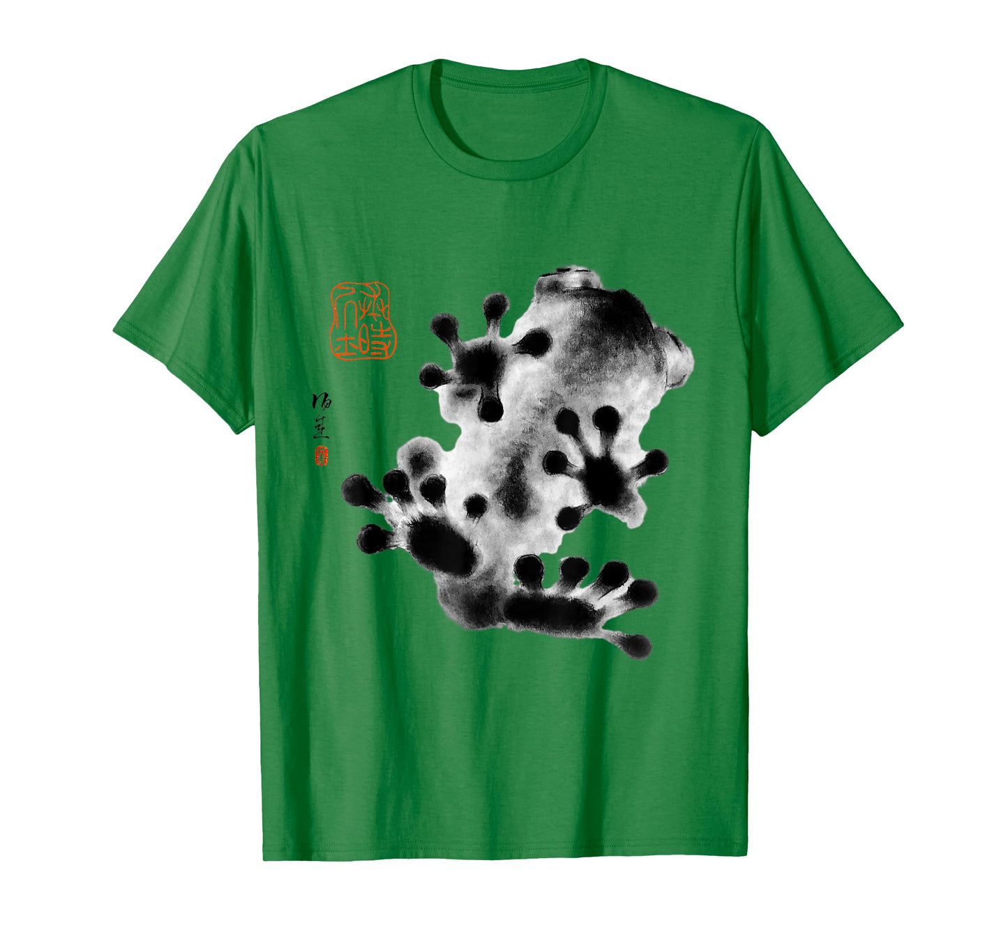 Grumpy Frog Japanese Art Graphic Tees Aesthetic Streetwear T-Shirt