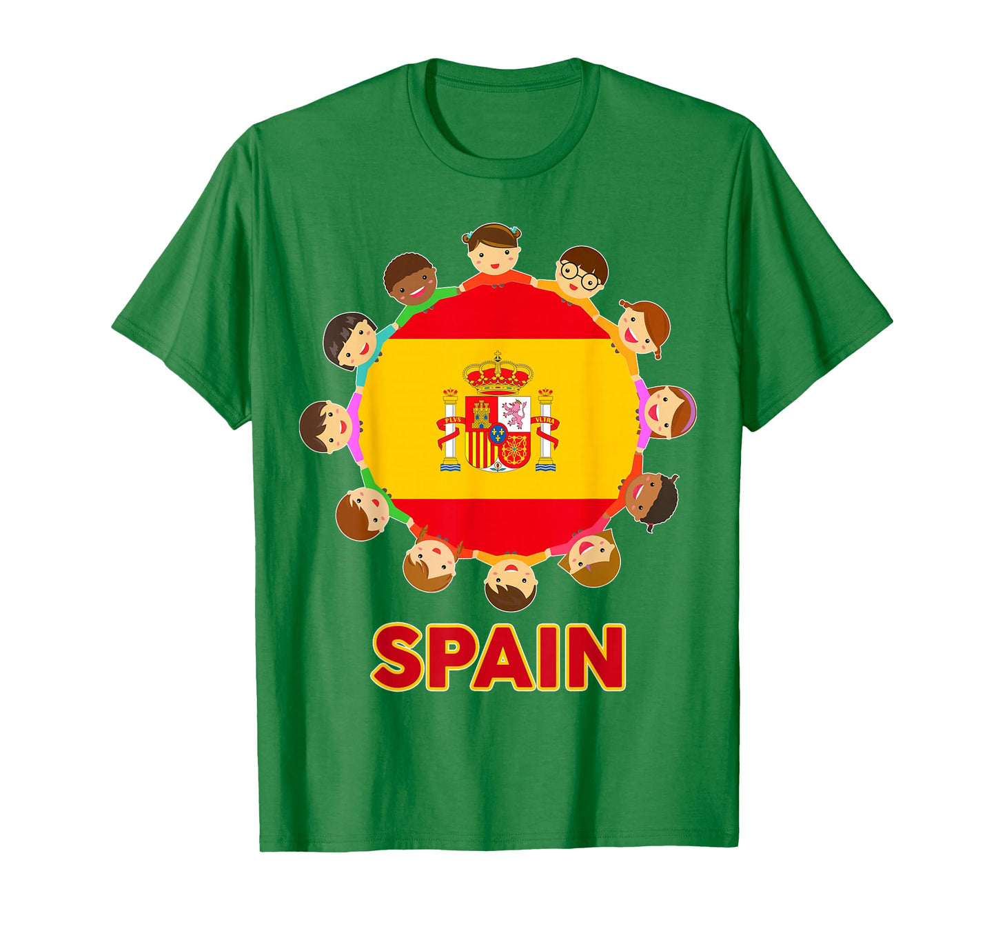 Toddler Spanish-Shirt Flag Spain Baby Kid Boy Girl Hispanic T-Shirt