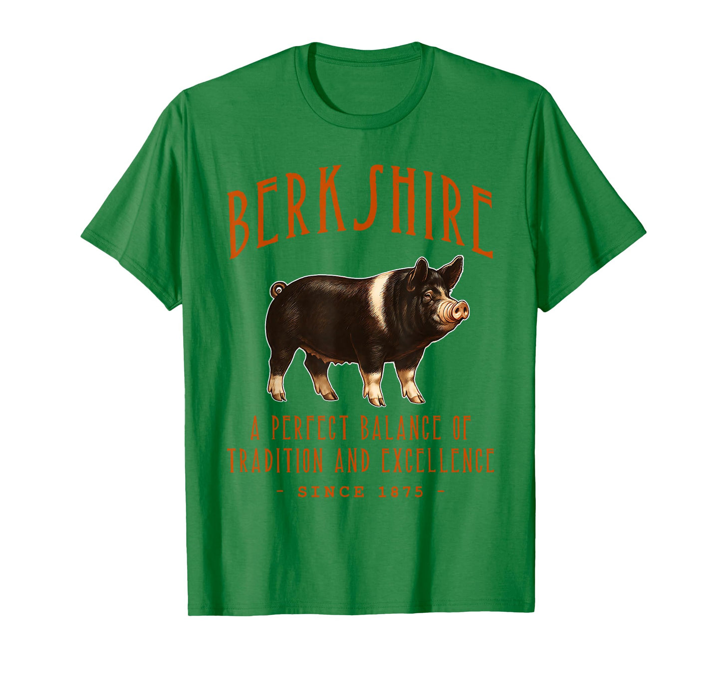 Berkshire Swine Breed Vintage Pig Design T-Shirt