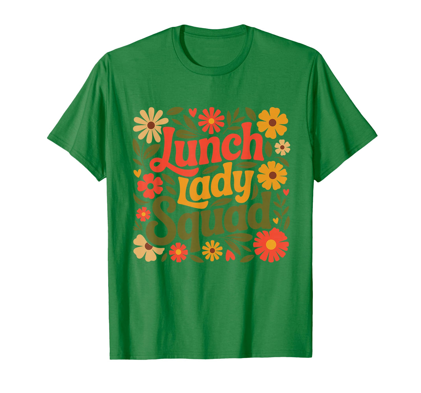 Lunch Lady Squad School Lunch - Cafeteria Workers Retro T-Shirt
