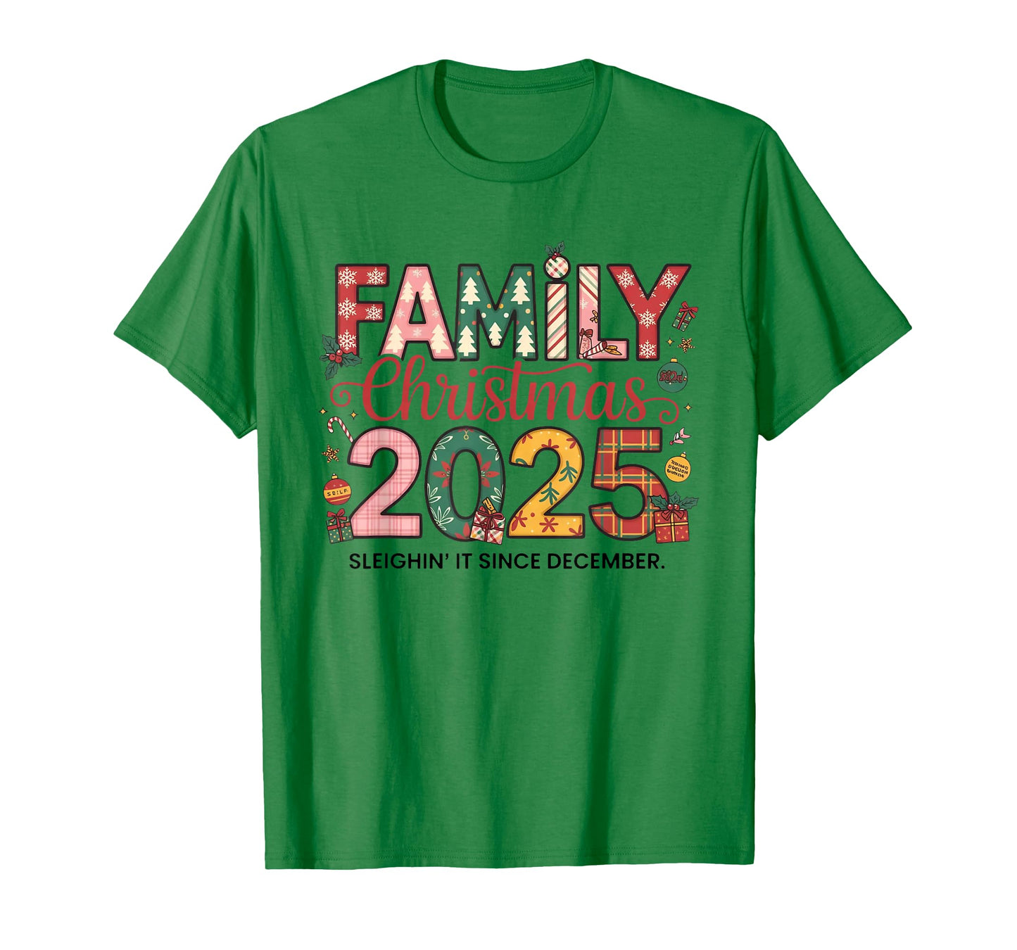 Family Christmas 2025 Making Memories Together Xmas Matching T-Shirt