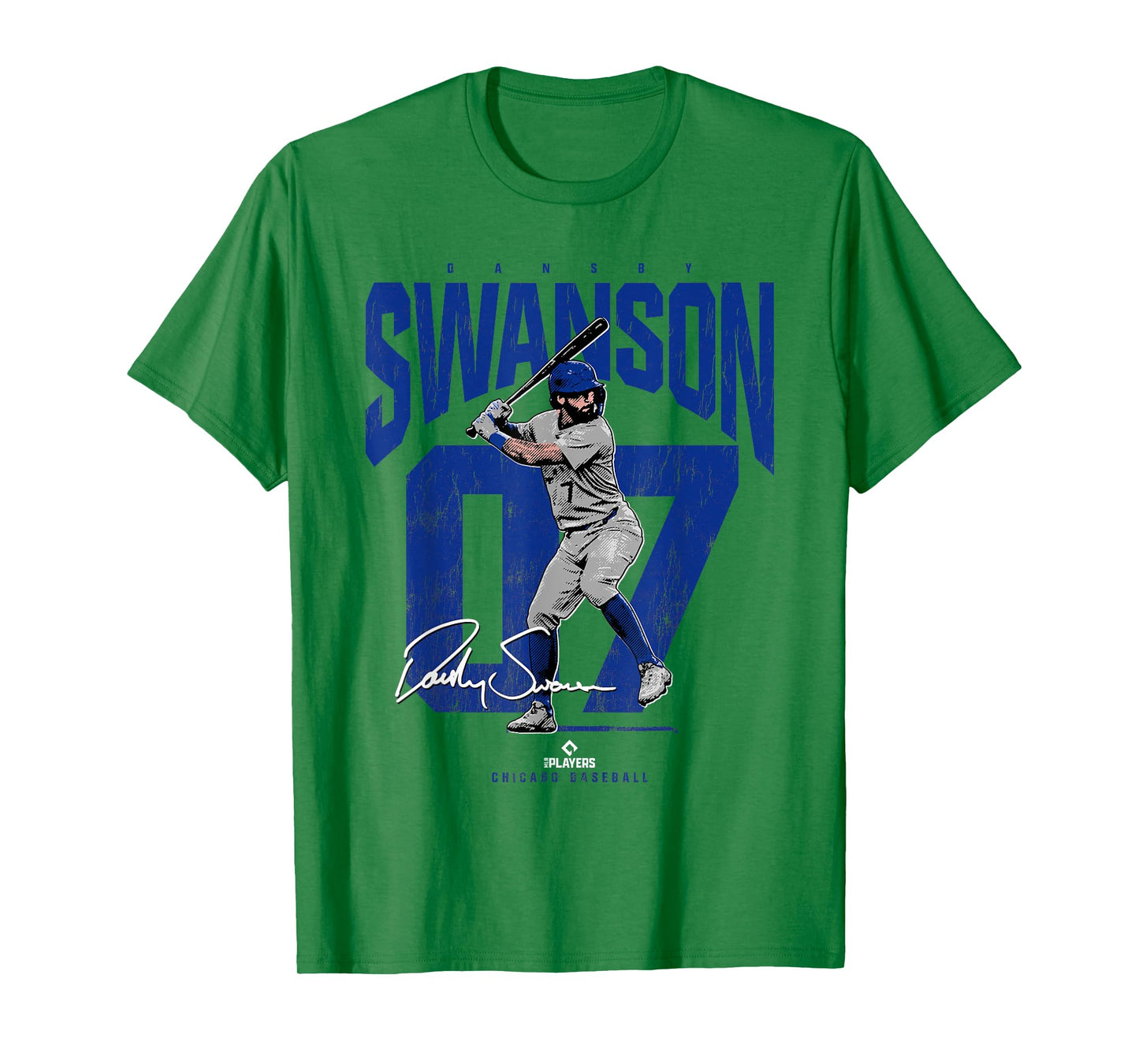 Dansby Swanson | Chicago C Baseball Players | MLBDSW3901 T-Shirt