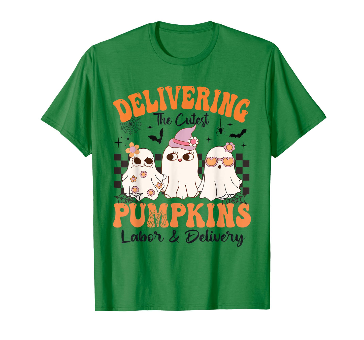 halloween Delivering The Cutest Pumpkins Labor & Delivery T-Shirt