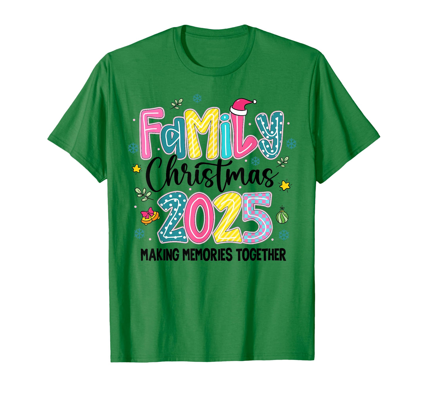 Family Christmas 2025 Matching Outfit Xmas Squad Men Women T-Shirt