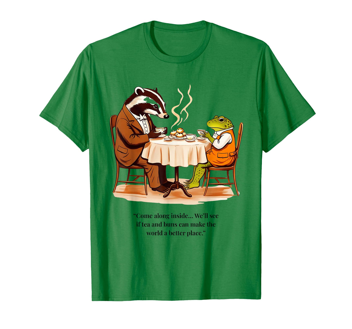 Wind in the Willows by Kenneth Grahame Book Quote Boys Girls T-Shirt
