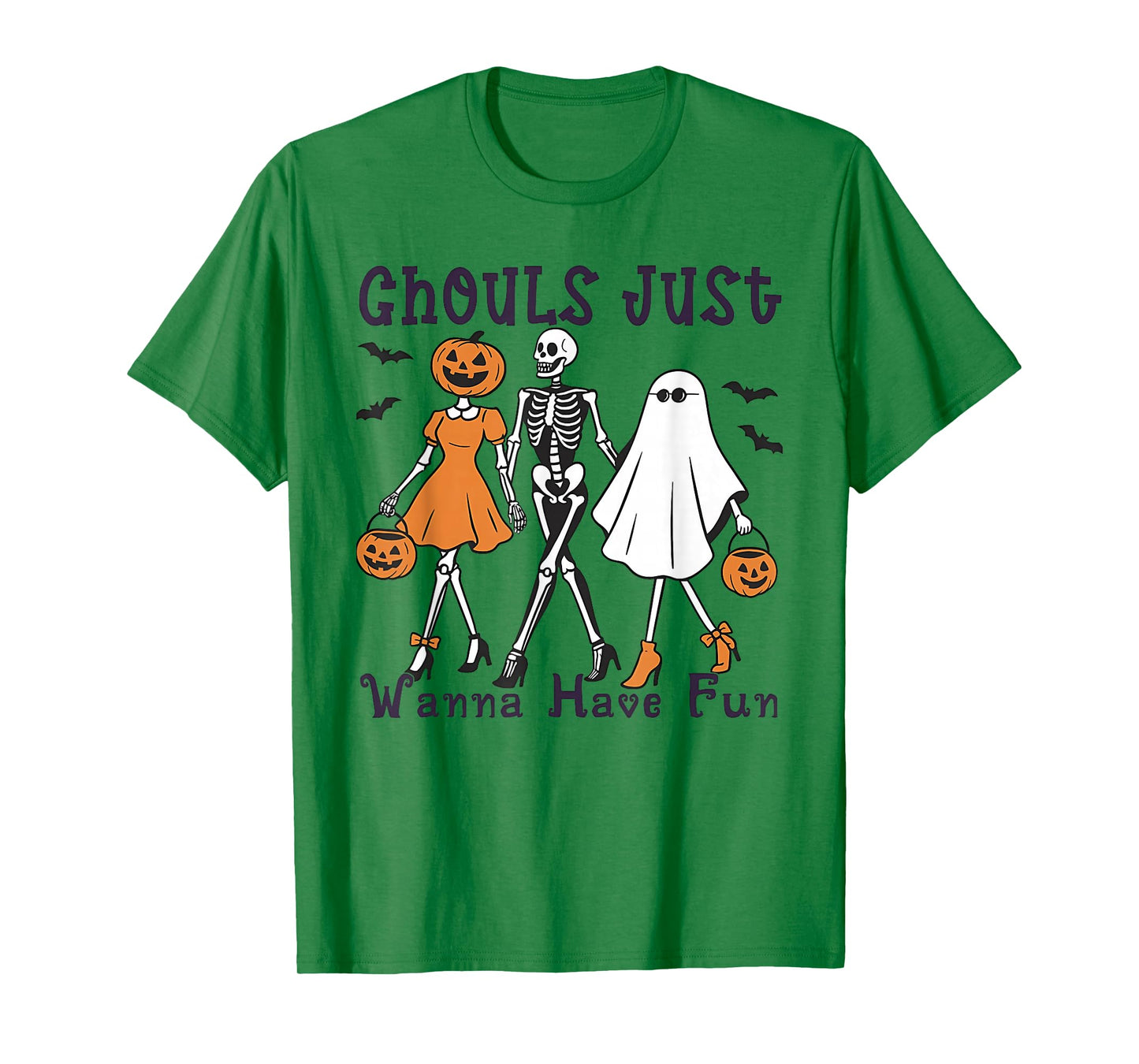 Ghouls Just Wanna Have Fun Funny Halloween Costume Women T-Shirt