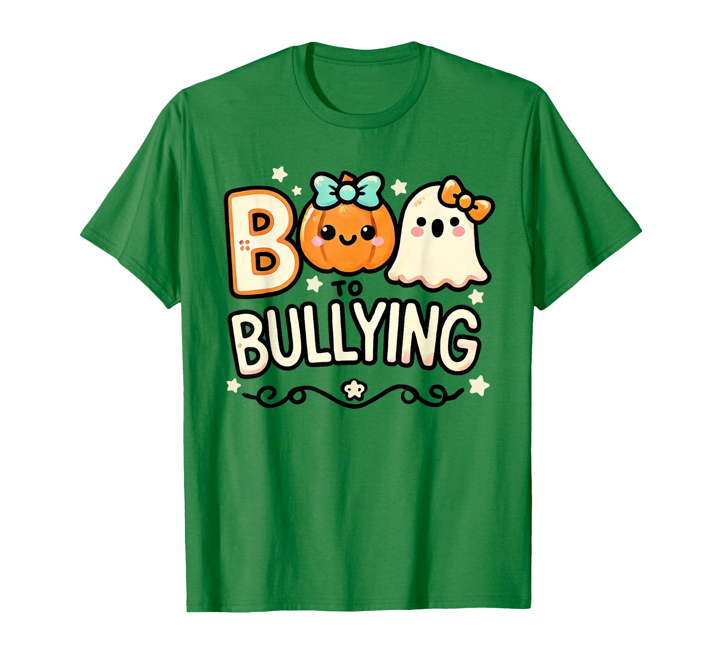 Boo To Bullying Shirt Unity Day Ghost Halloween T-Shirt