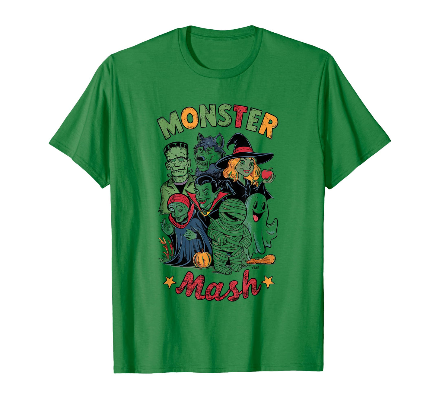 Vintage HALLOWEEN SHIRT | Classic Monster Characters Mash T-Shirt