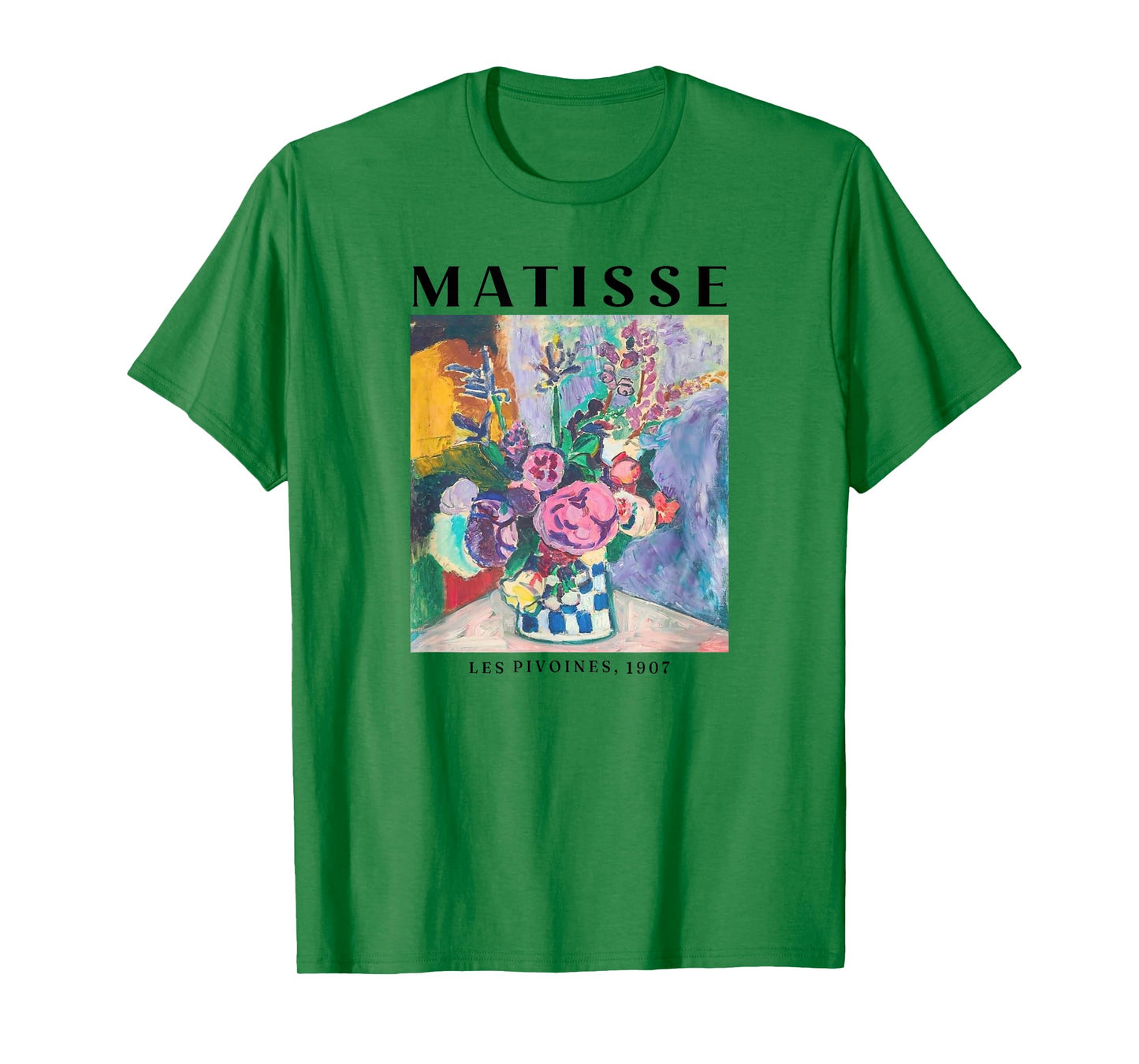 Matisse Les Pivoines 1907 Flower T-Shirt