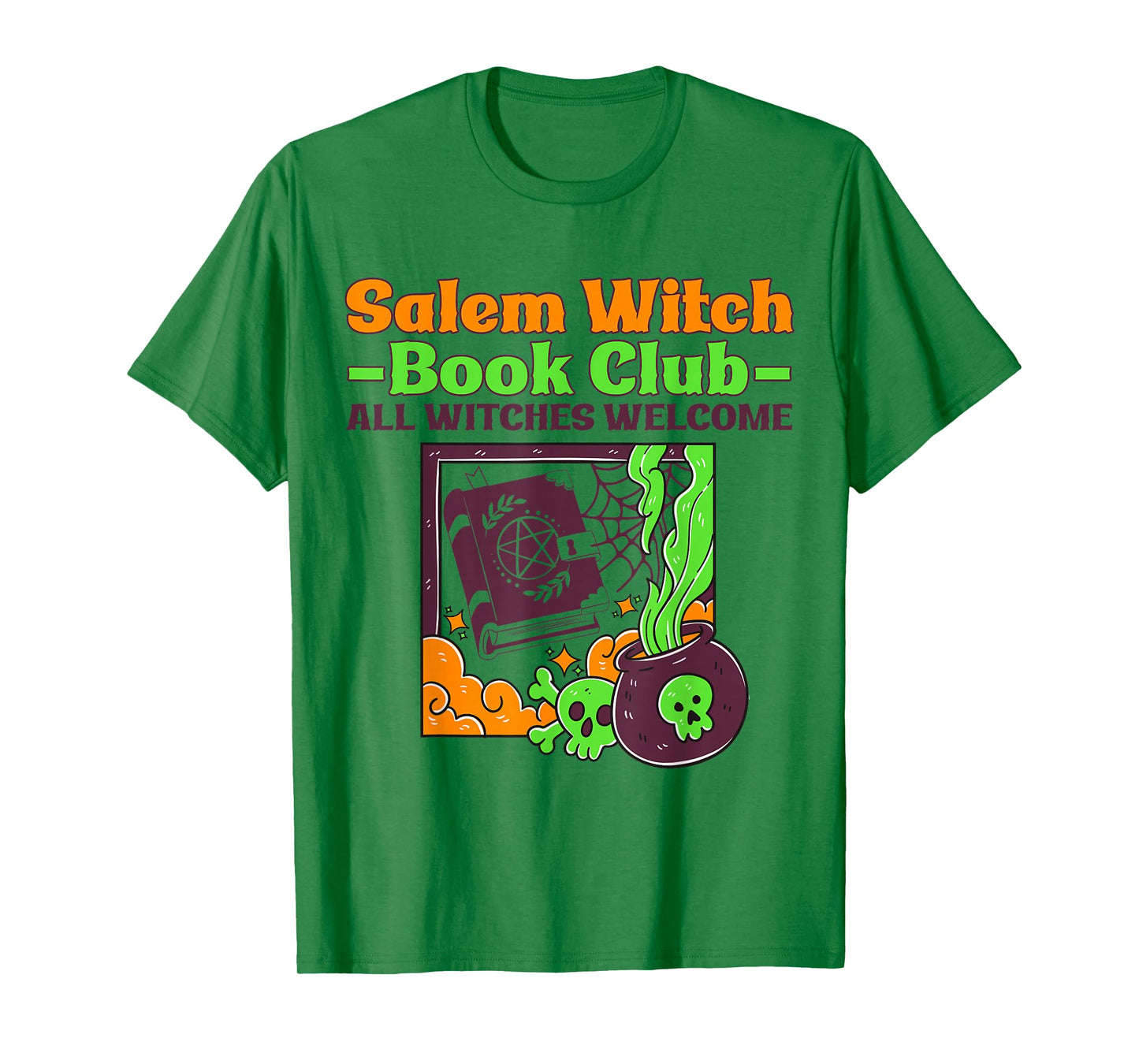 Salem Witch Book Club All Witches Welcome T-Shirt