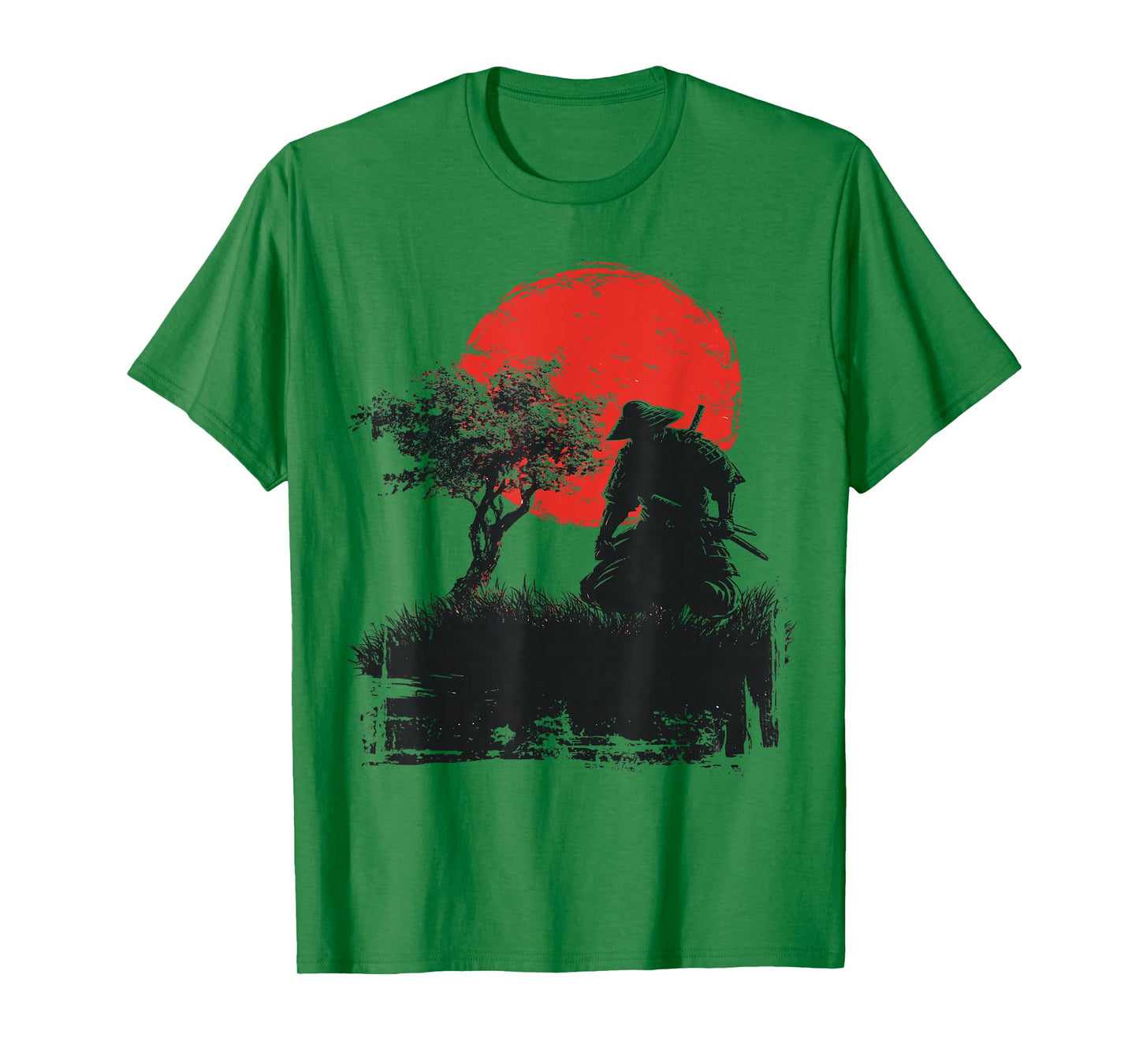 Japan Samurai Vintage Fighter Retro T-Shirt