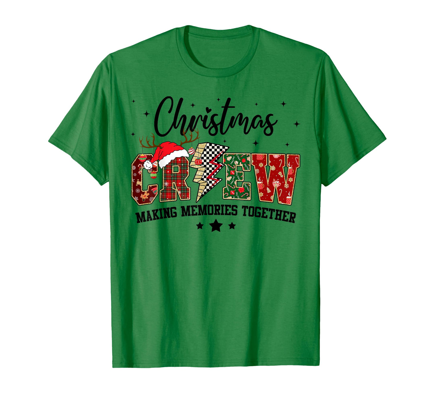 Christmas Crew Matching Family Xmas Party Men Women Kids T-Shirt