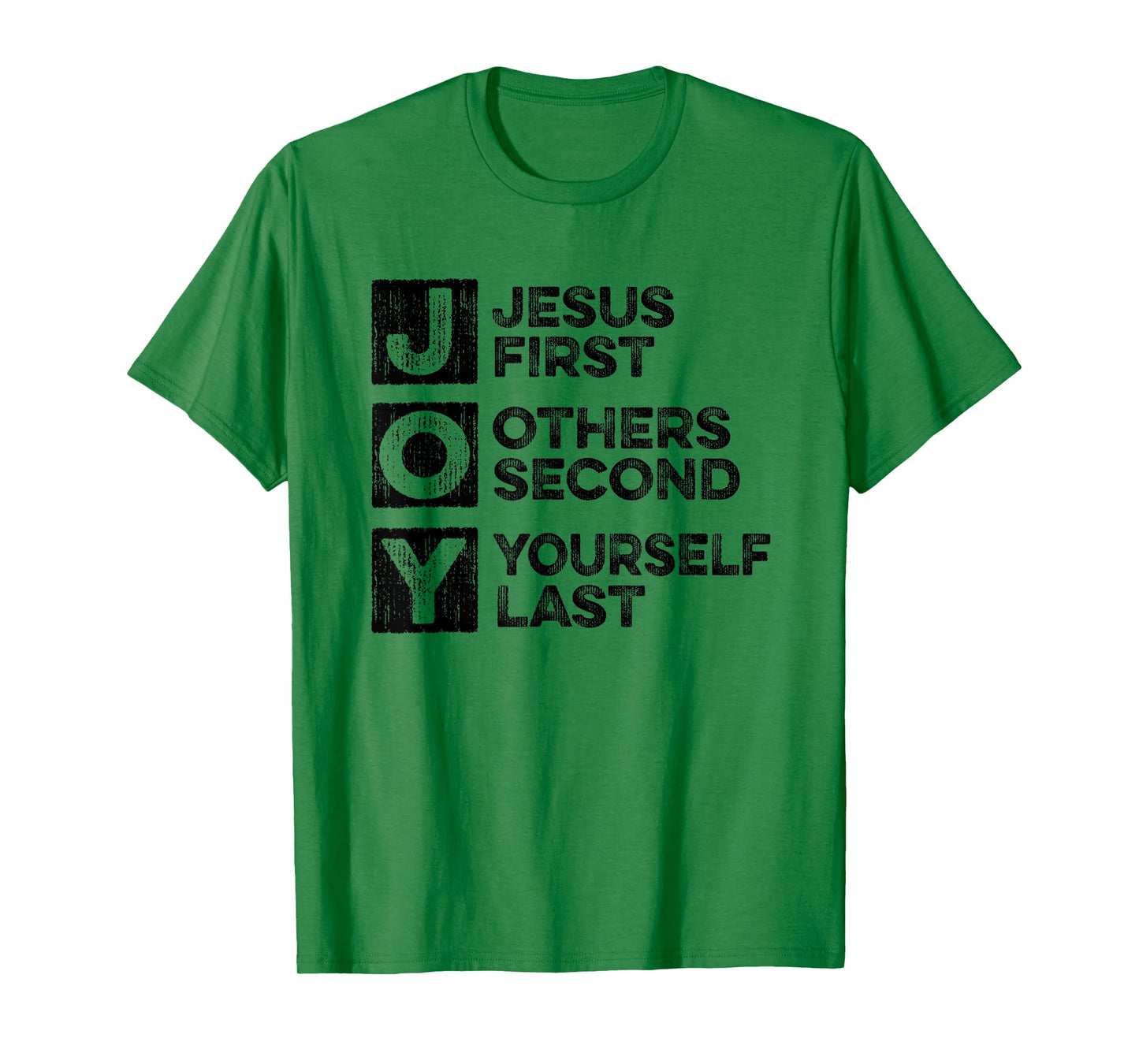 Joy - Jesus First Others Yourself Last Christian Bible Study T-Shirt