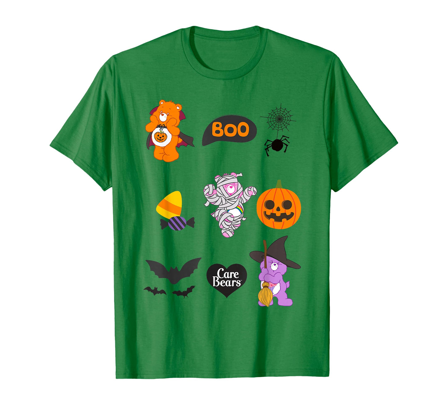 Care Bears Halloween Boo And Candy Icons T-Shirt