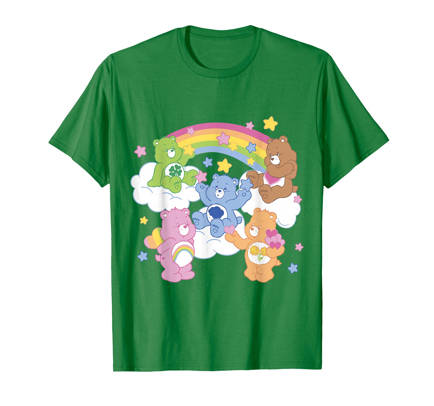 Care Bears A Bear For Everyone Rainbow Group Shot T-Shirt