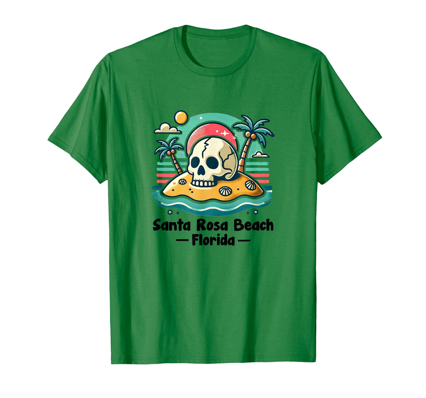 Santa Rosa Beach Florida Souvenir Walton County T-Shirt