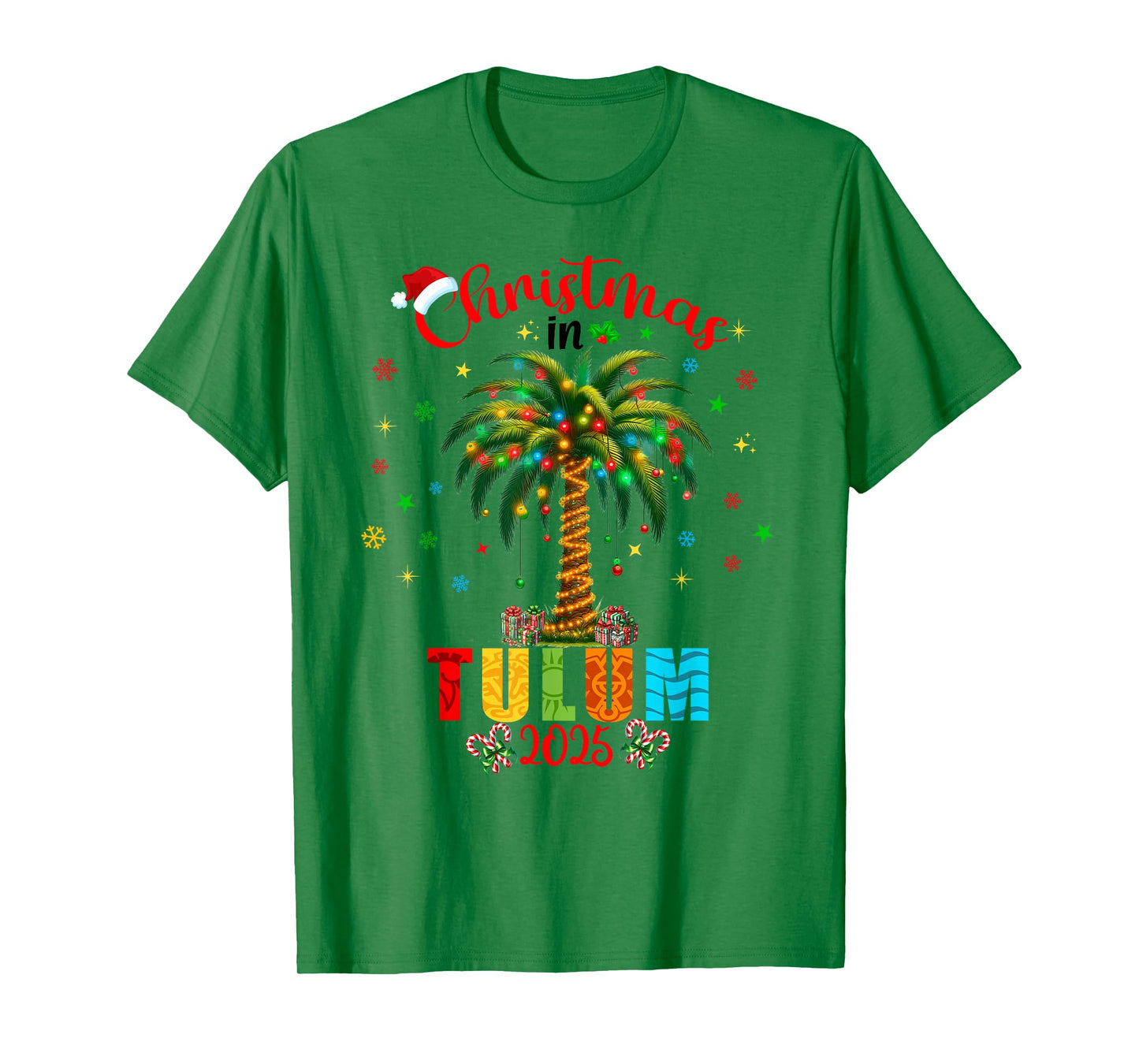 Mexico Cancun Cabo Christmas Trip Family Reunion Tropical T-Shirt