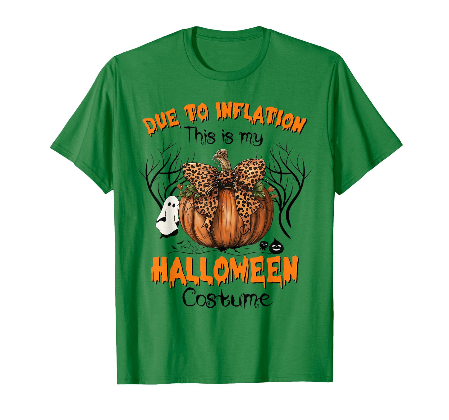 Pumpkin Halloween Costume Men Women Funny Halloween 2025 T-Shirt