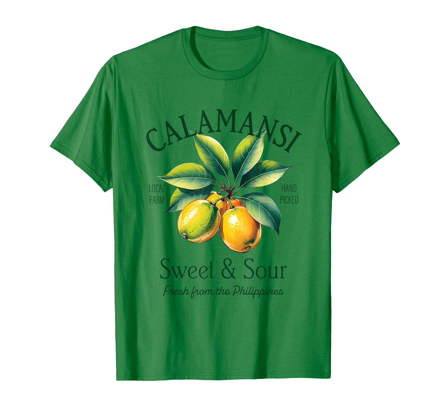 Vintage Calamansi Farm Filipino Lime Fruit Philippine Lemon T-Shirt