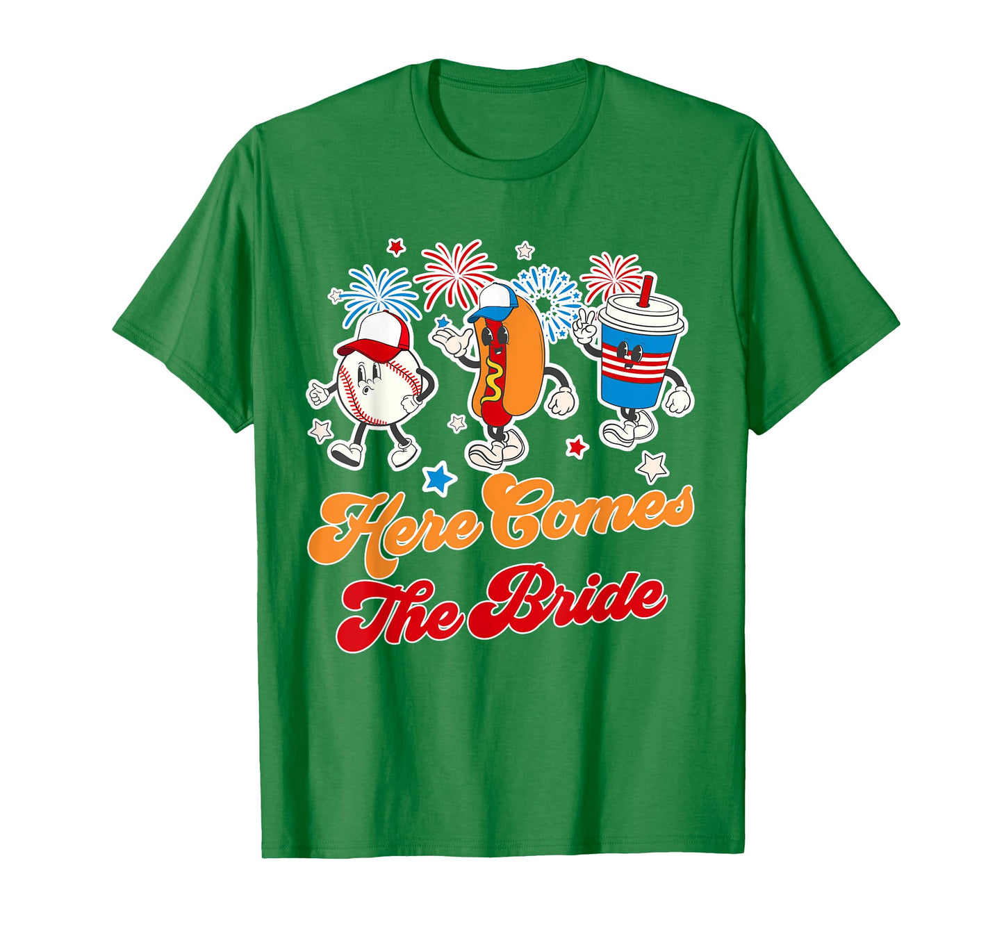 Bride To Be Baseball Bachelorette Party Here Comes The Bride T-Shirt