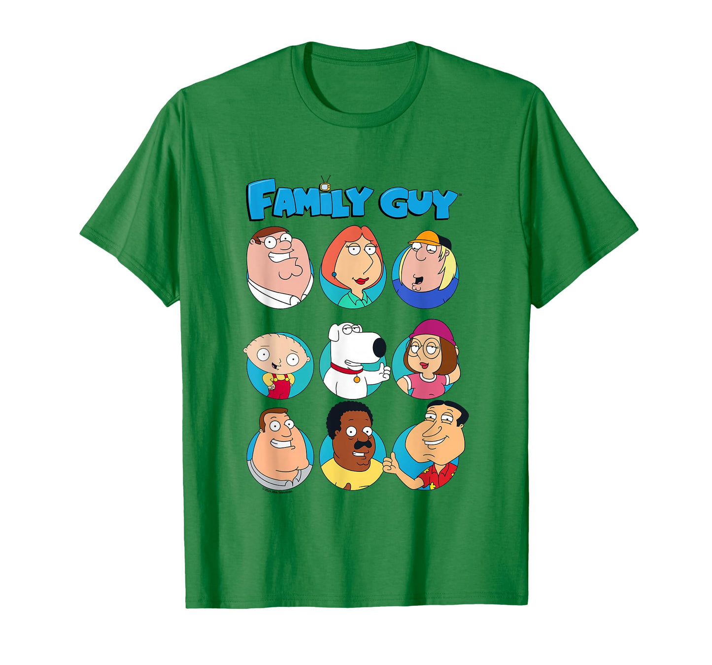 Family Guy Quahog's First Family Group Box Up T-Shirt