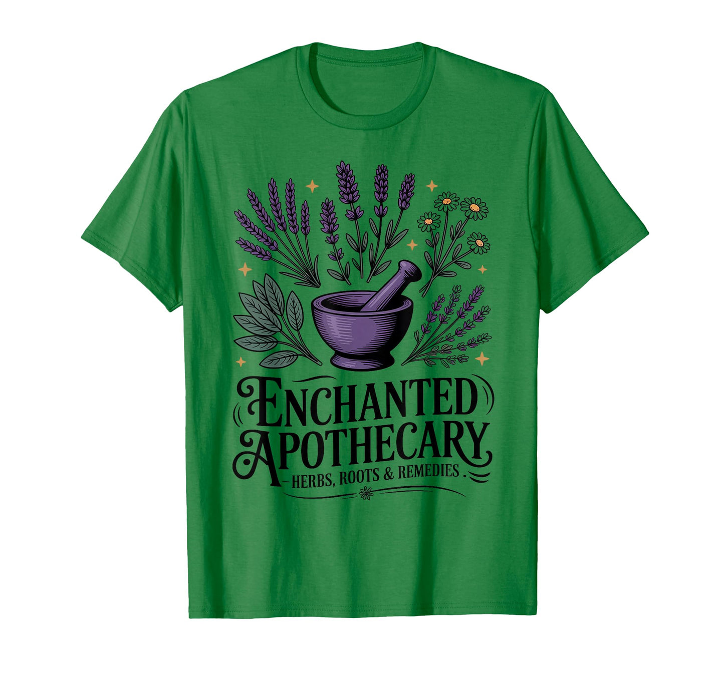 Enchanted Apothecary Herbalist Holistic Natural Healing T-Shirt