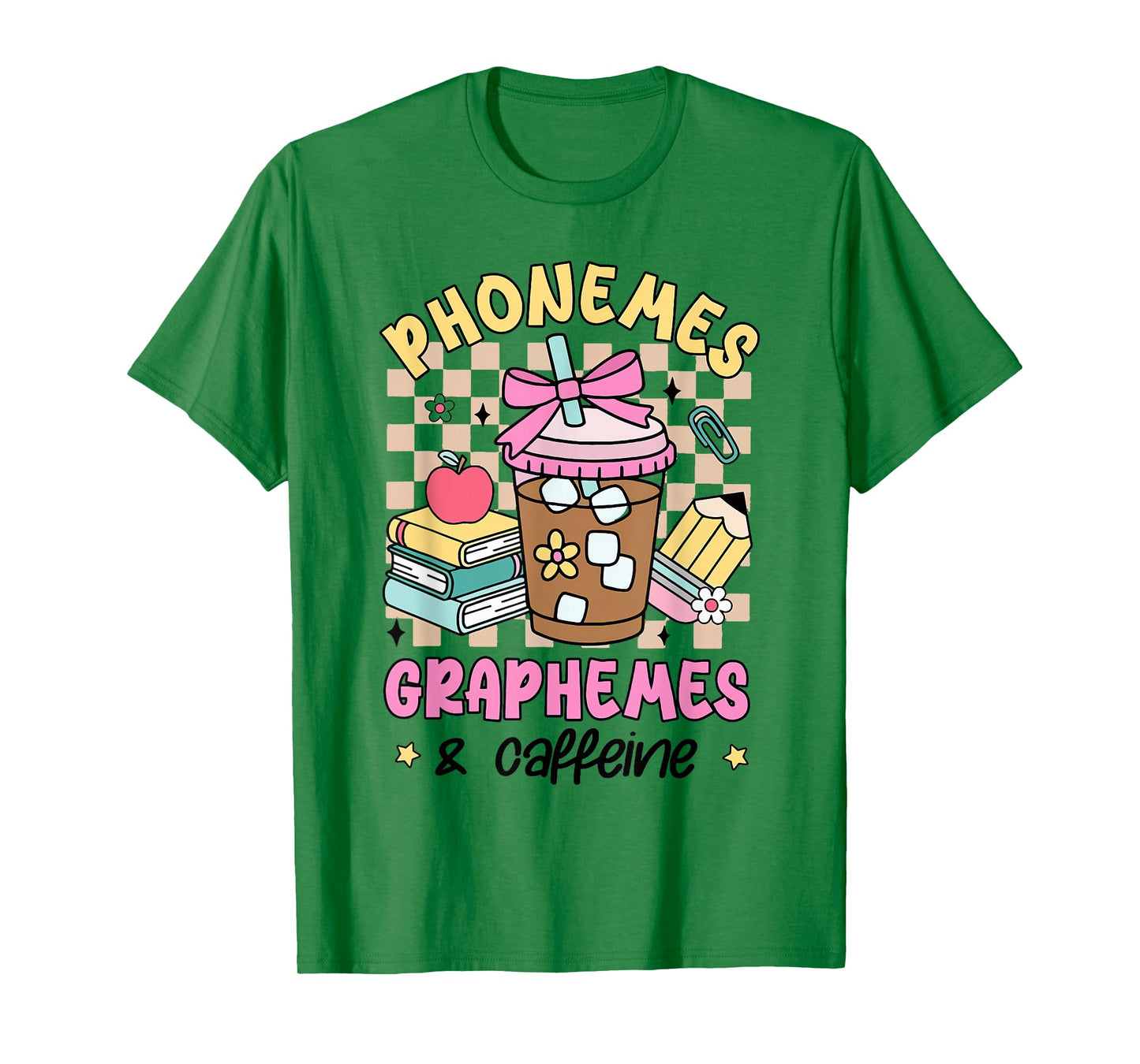 Phonemes Graphemes and Caffeine T-Shirt