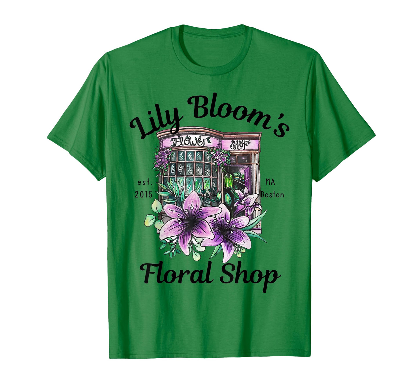 Lily Blooms Floral Shop It-Starts-With Us Bookish T-Shirt