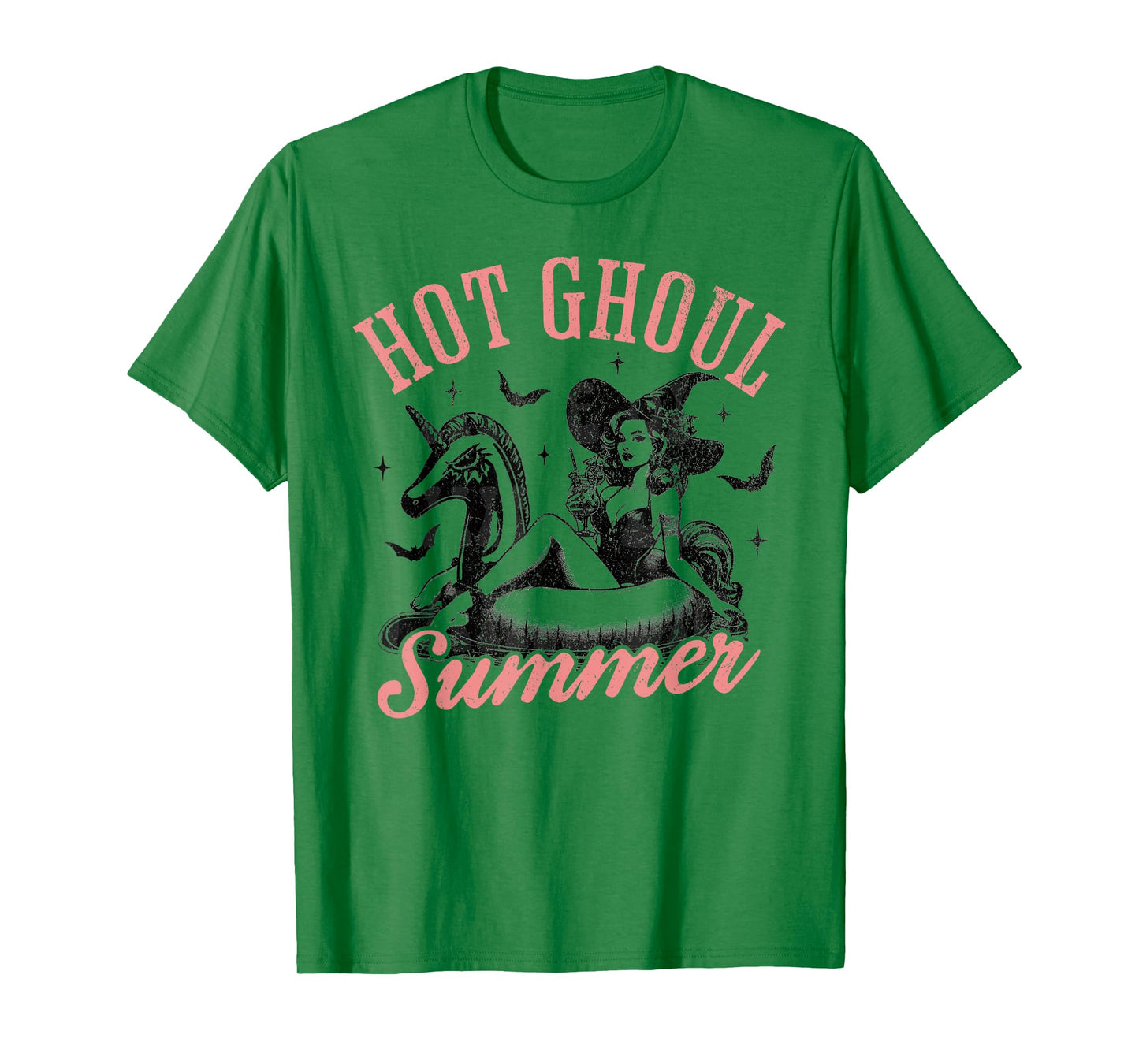 Women Mens Funny Halloween Hot Ghoul Summer Summerween T-Shirt