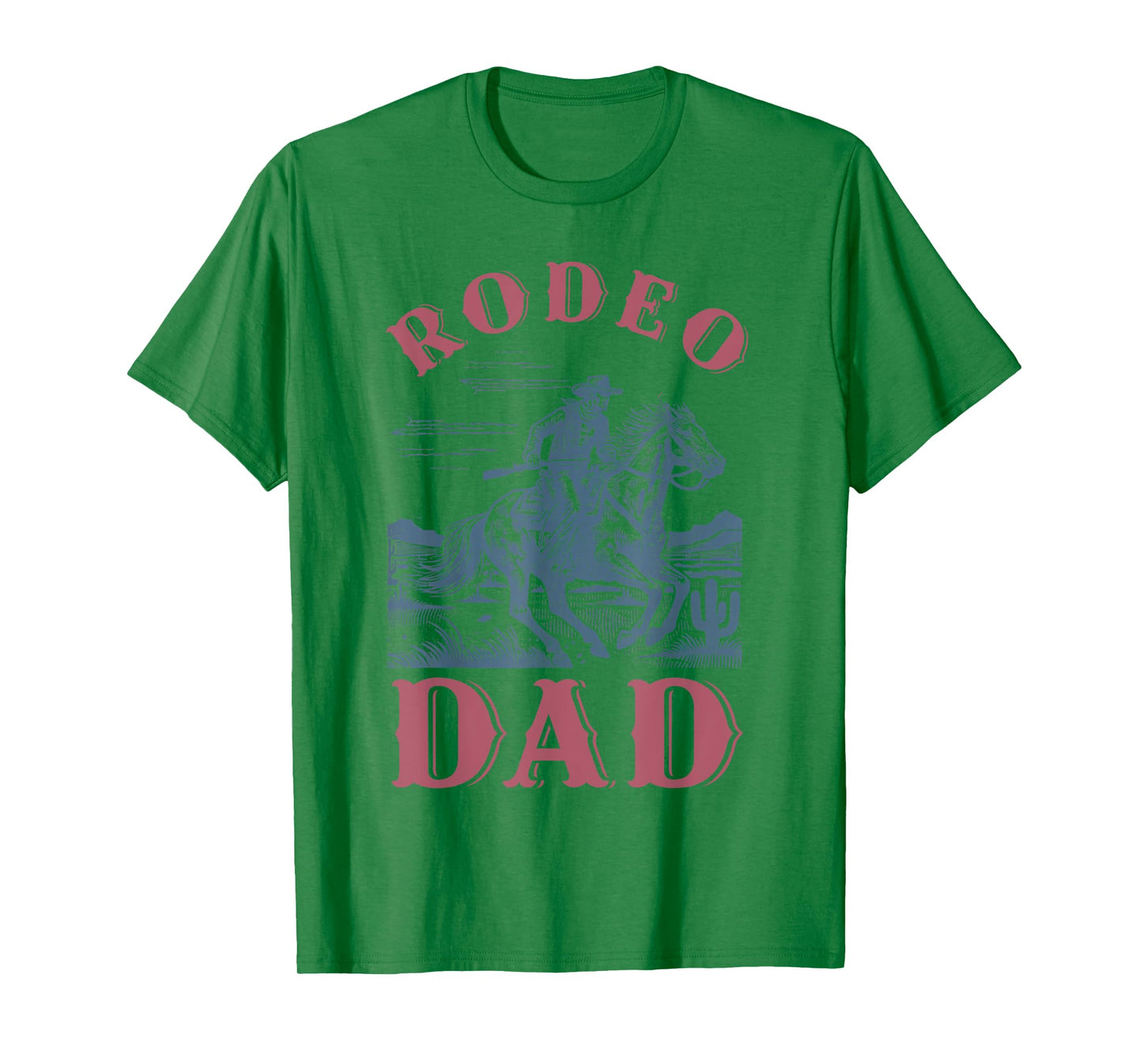 Rodeo Dad Western Cowboy Daddy Family Matching Father's Day T-Shirt