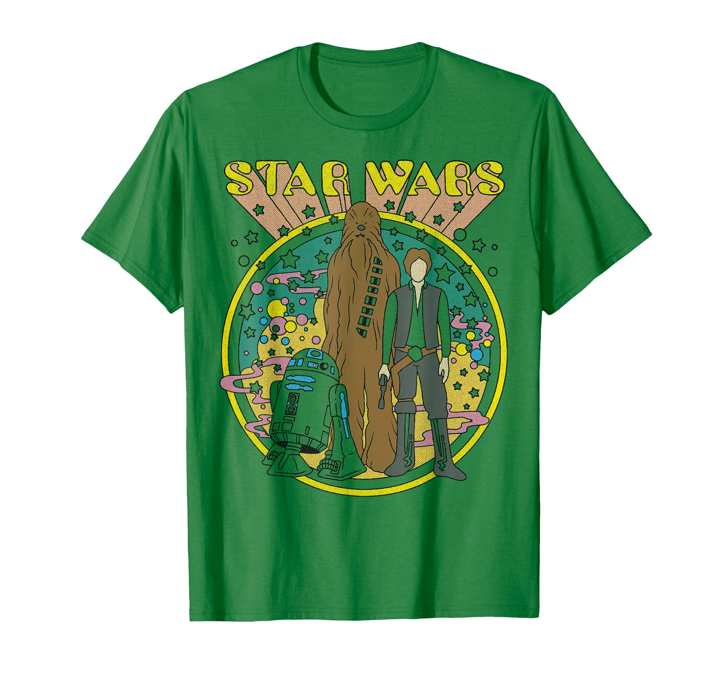 Star Wars Vintage Psych Rebels Disney+ T-Shirt