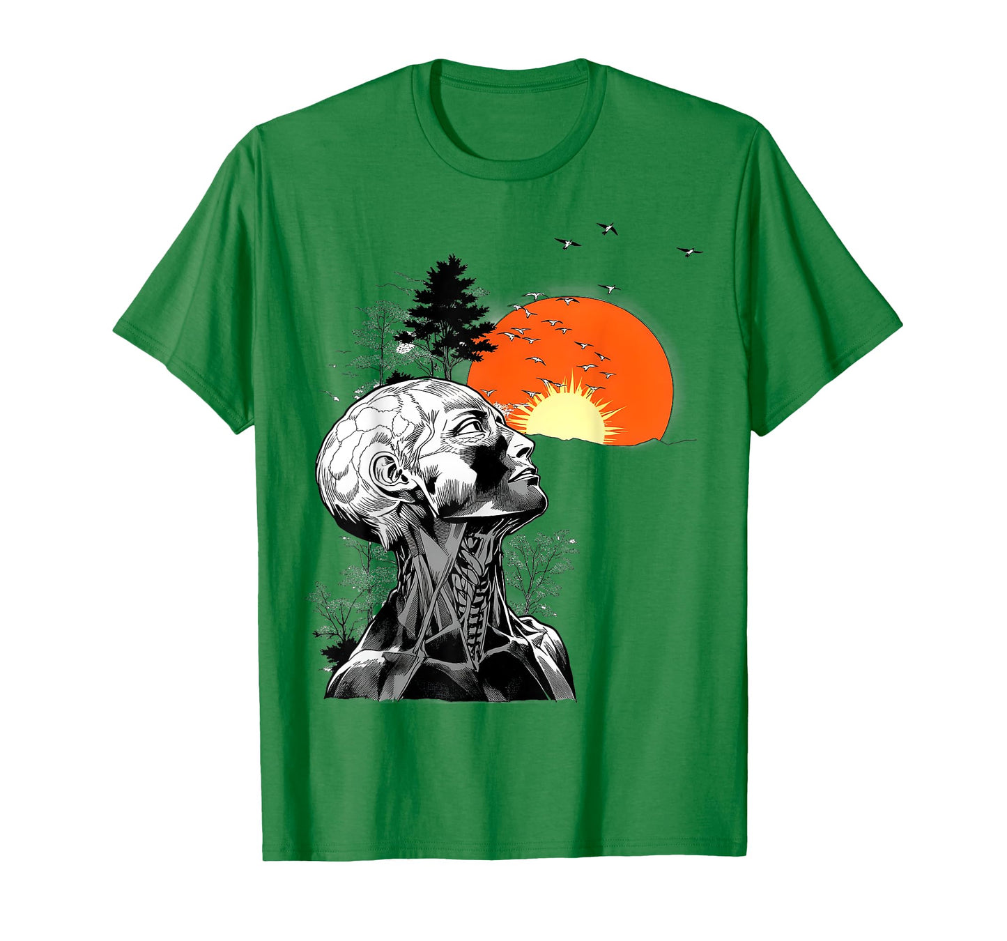 Hangover Human Tree Graphic T-Shirt