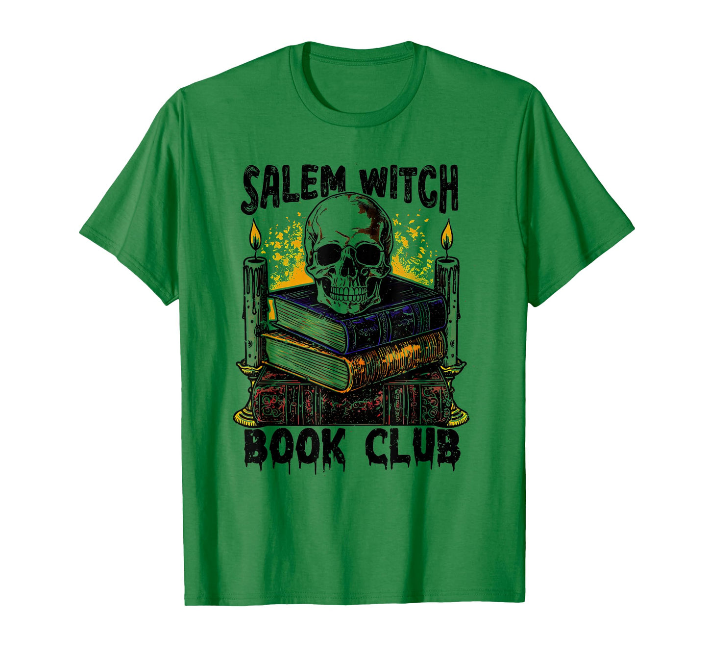 Salem Witch Book Club Funny Design T-Shirt
