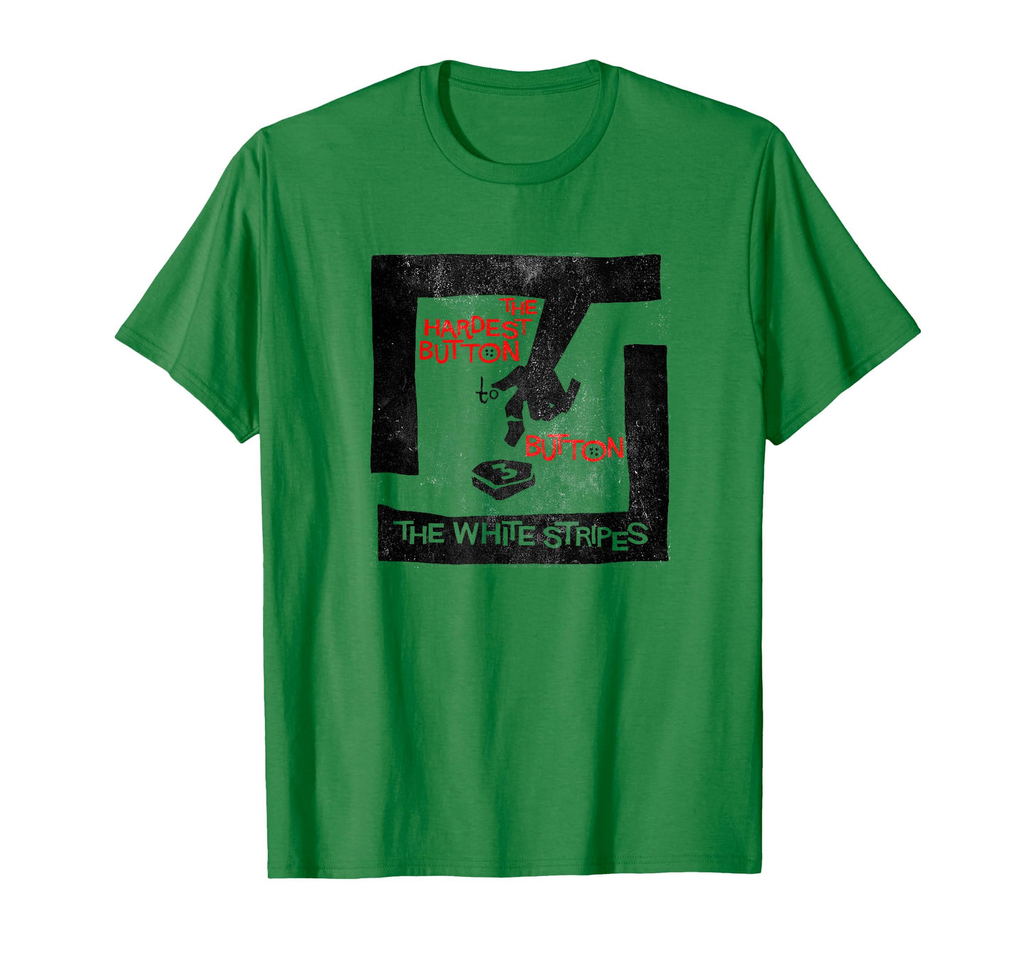 The White Stripes Hardest Button T-Shirt