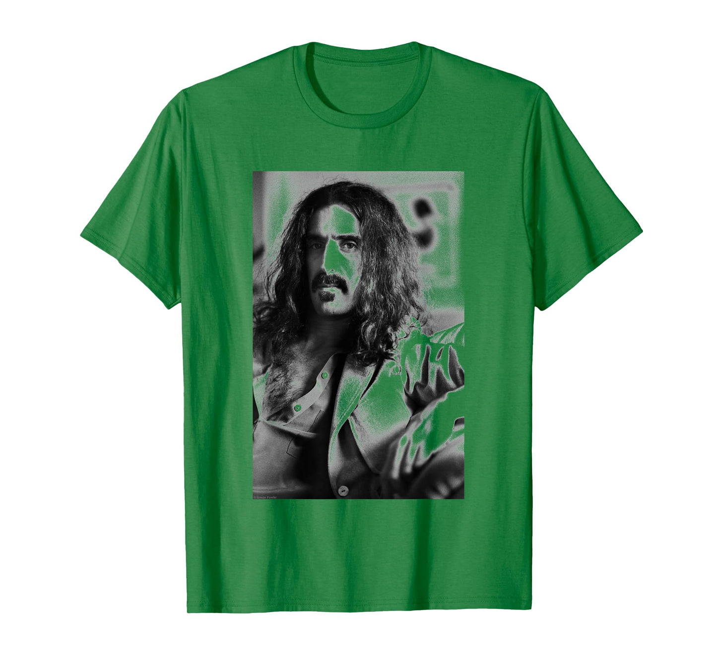 Frank Zappa In London Photographed By Simon Fowler T-Shirt