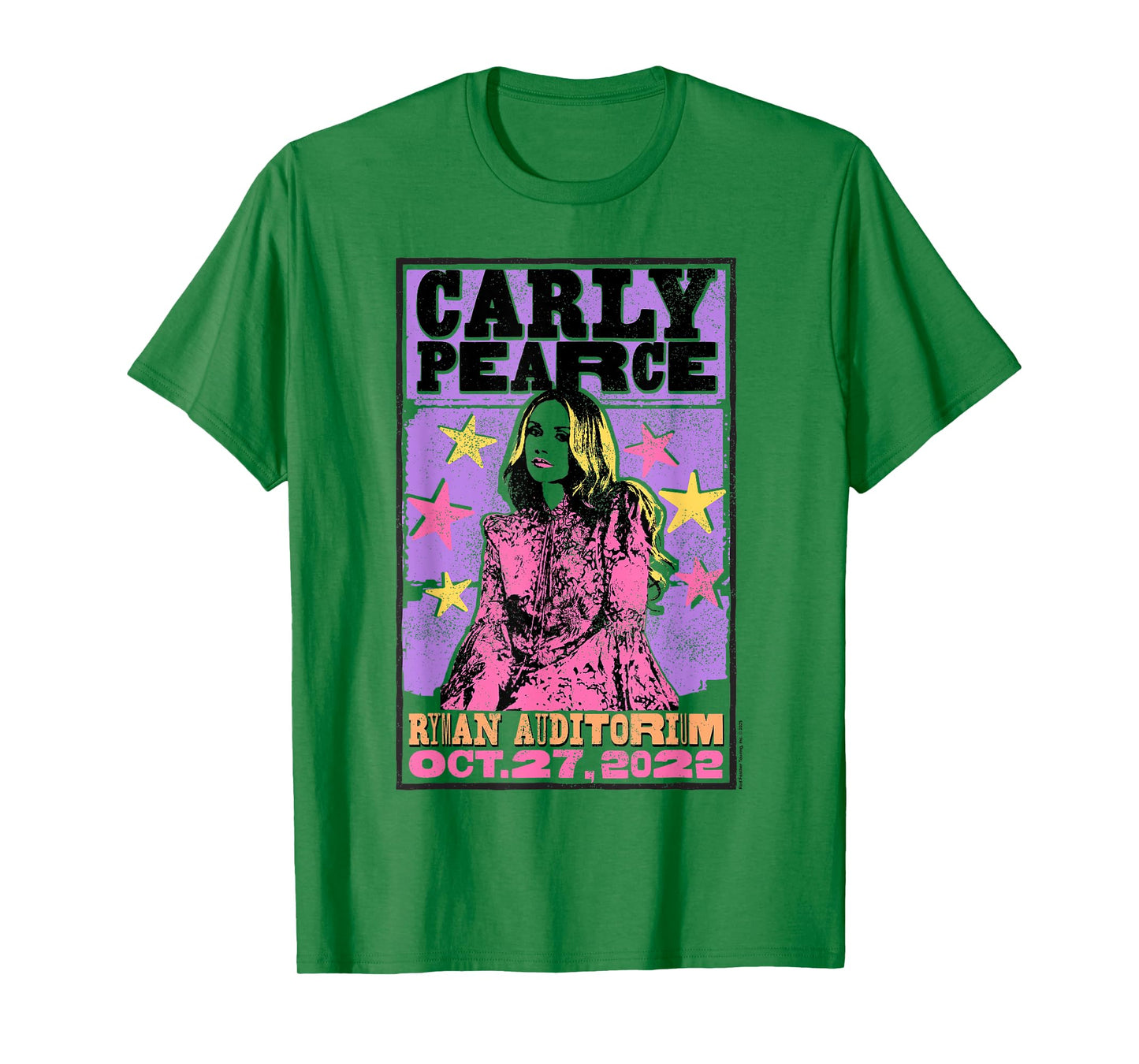 Carly Pearce Ryman Auditorium Oct. 27 2022 Vintage Poster T-Shirt