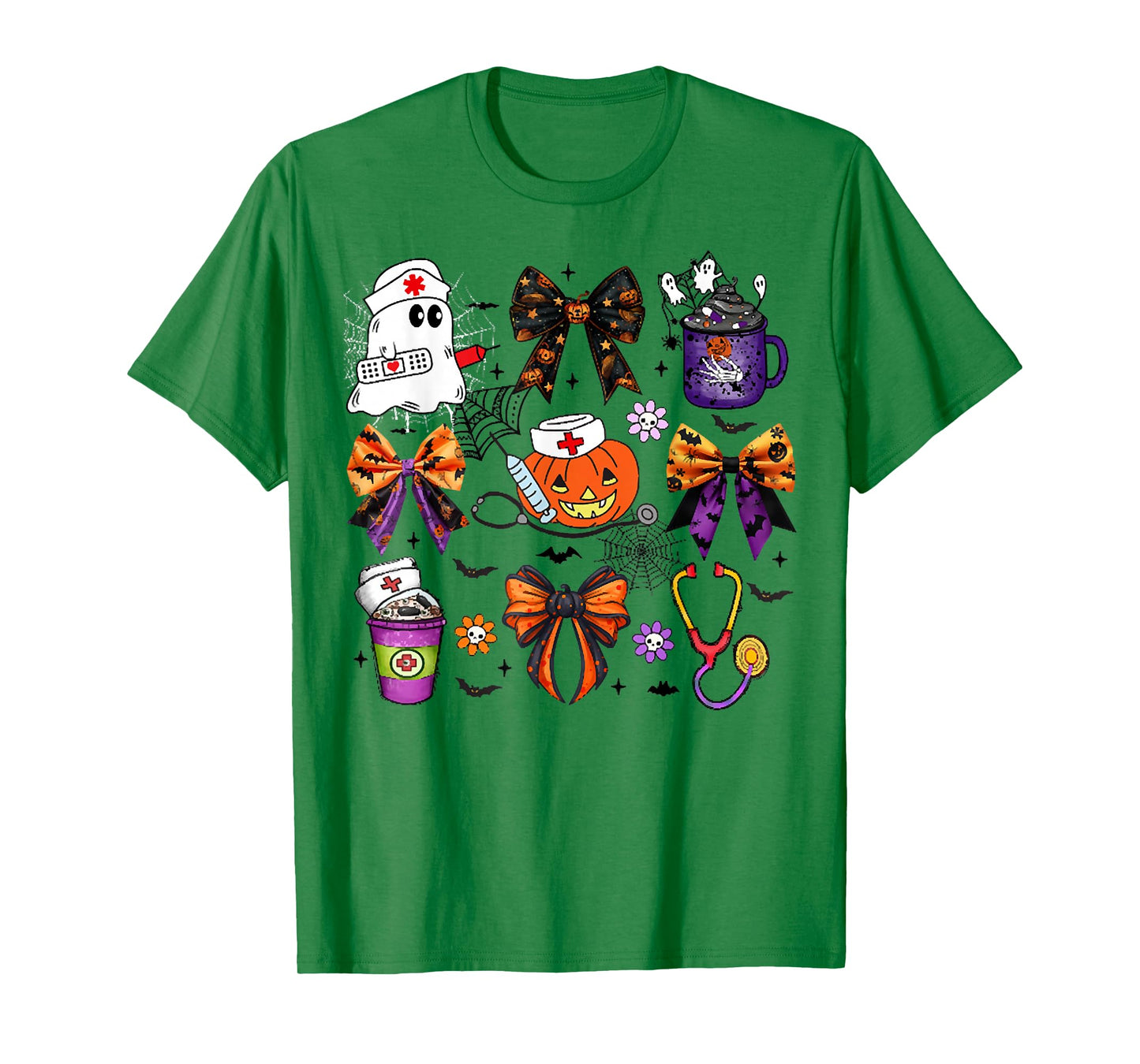 Coquette Halloween Nurse Medical, Halloween Nurse Tees T-Shirt