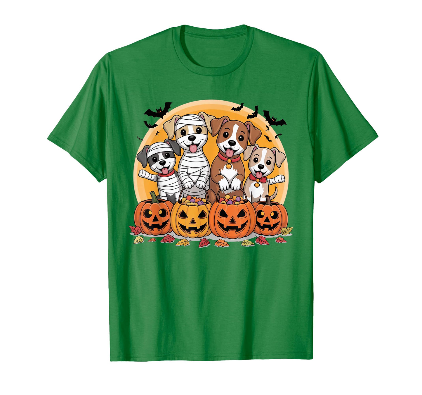 Cute Golden Retriever Dogs Ghost Boo Witch Costume Halloween T-Shirt