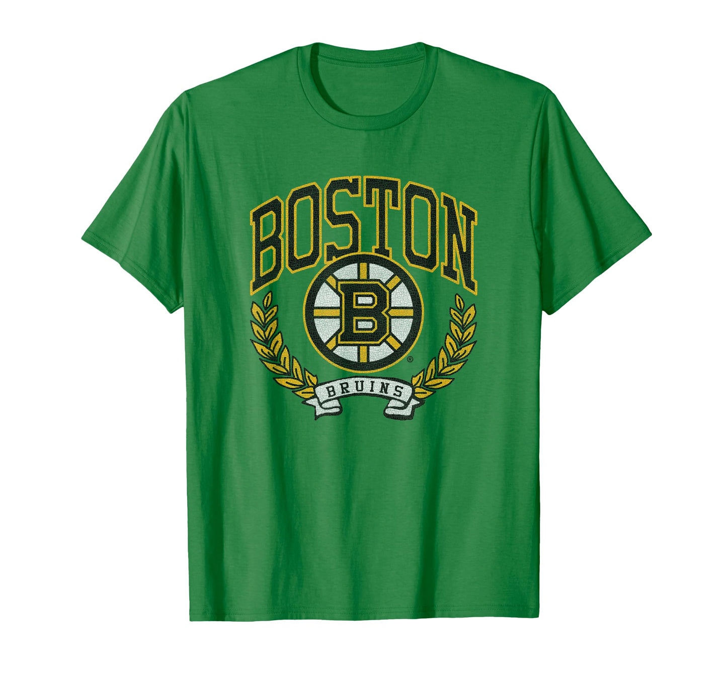 Boston Bruins Vintage Victory Gray Officially Licensed T-Shirt