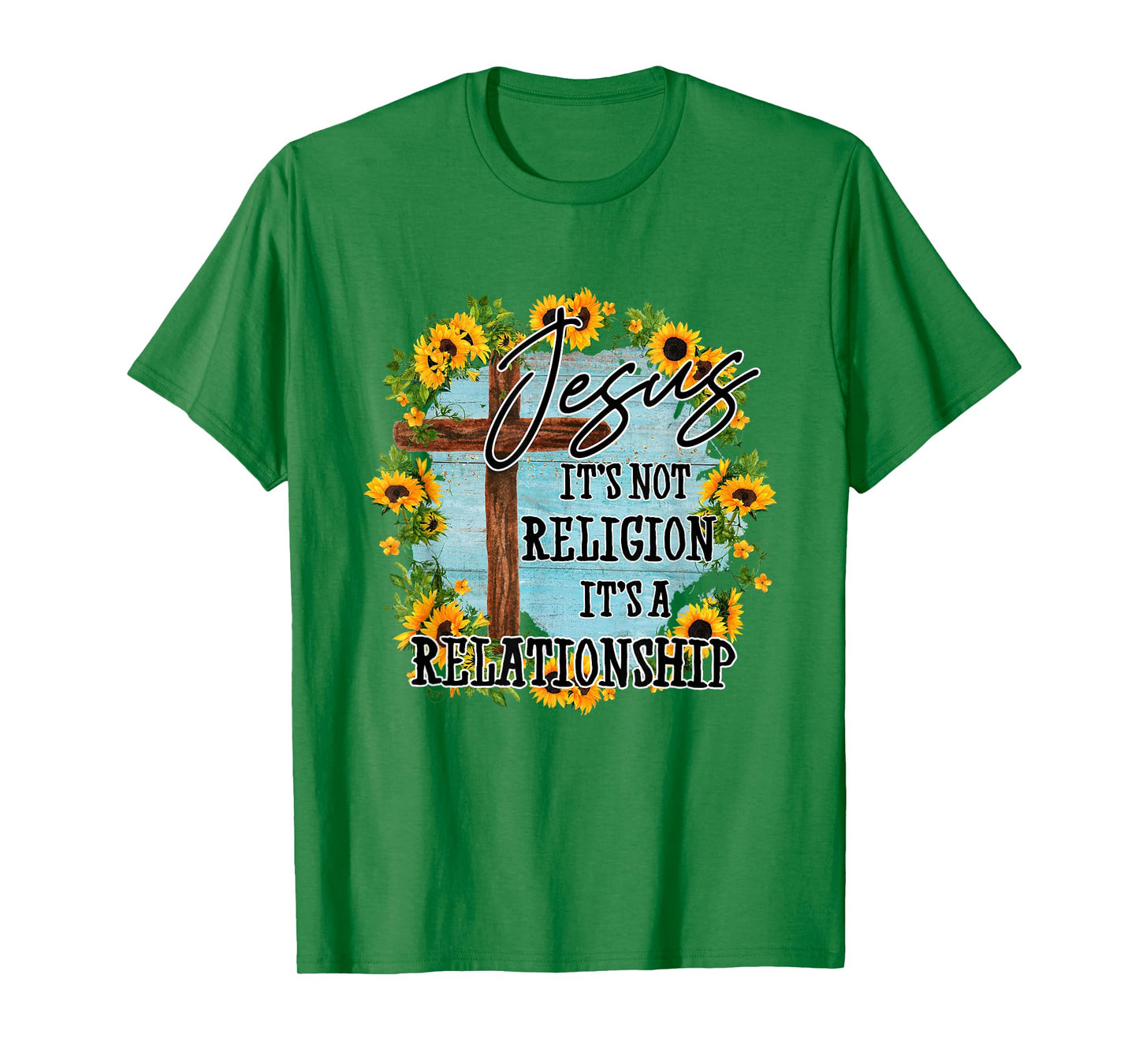Jesus it's not religion its a relationship T-Shirt